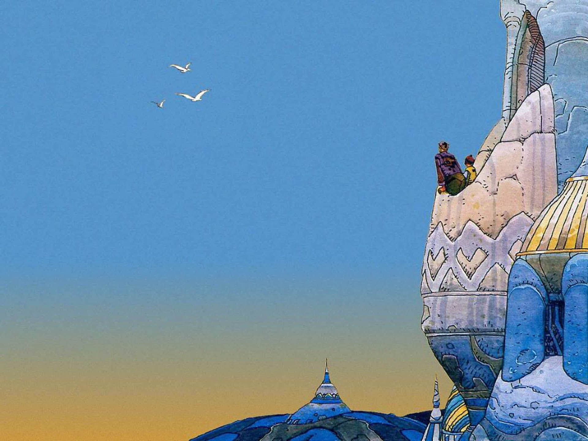 1920x1440 Jean Giraud (Moebius)Jean Giraud (Moebius) was a French comic artist &amp; illustrator. (3). Image - Behance