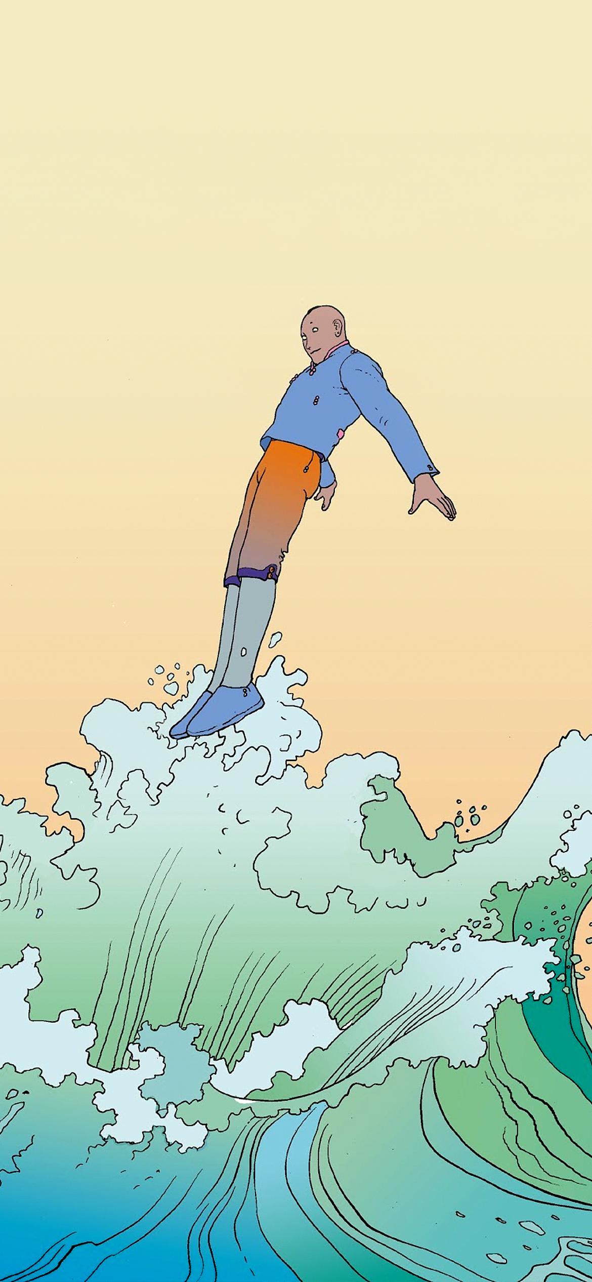 1170x2532 Moebius wallpaper bundle of the ones I've done so far (+ 3 new ones)!