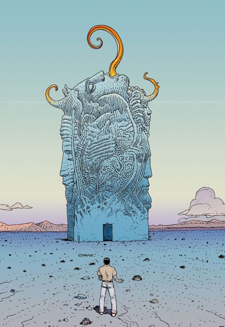736x1070 Jean Henri Gaston Giraud Aka Moebius (1938 2012), Jodorowsky's Dune, 1975