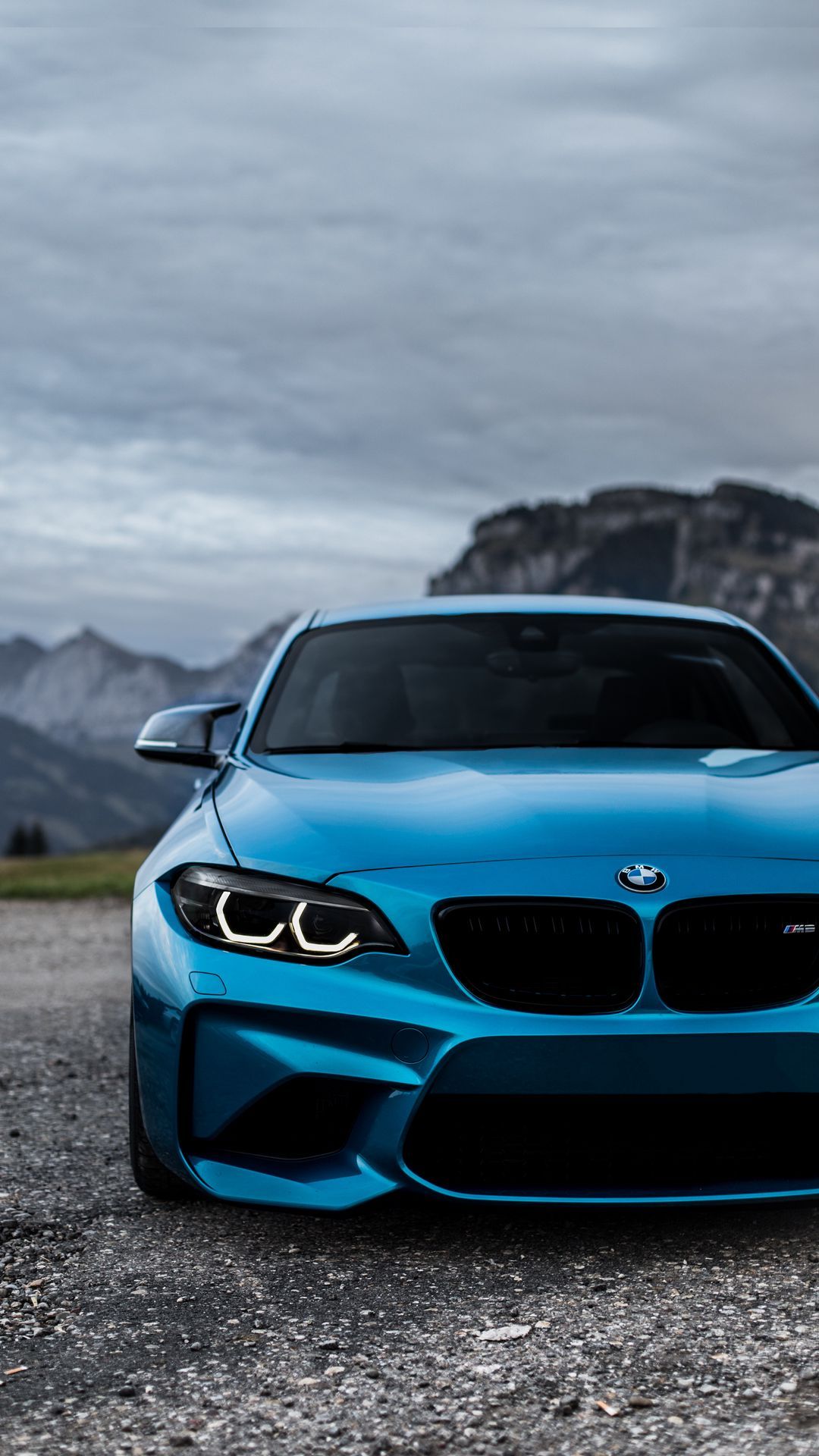 1080x1920 Download wallpaper 1080x1920 bmw m bmw, front view, blue, headlights samsung galaxy s s note, sony xperia z, z z z htc one, lenovo vibe HD background