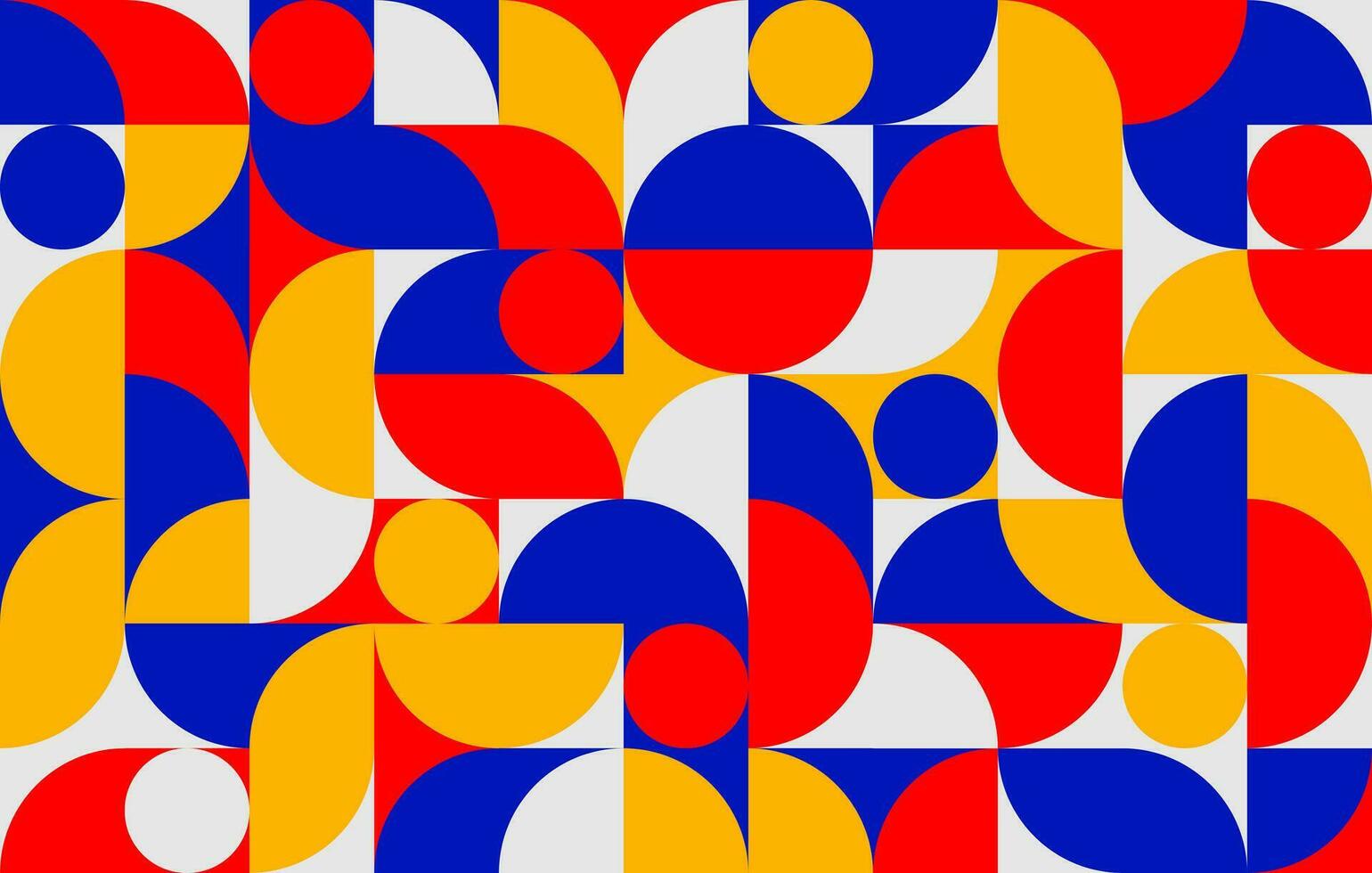 1540x980 Colorful simple semi circle memphis abstract background. Round flat wallpaper
