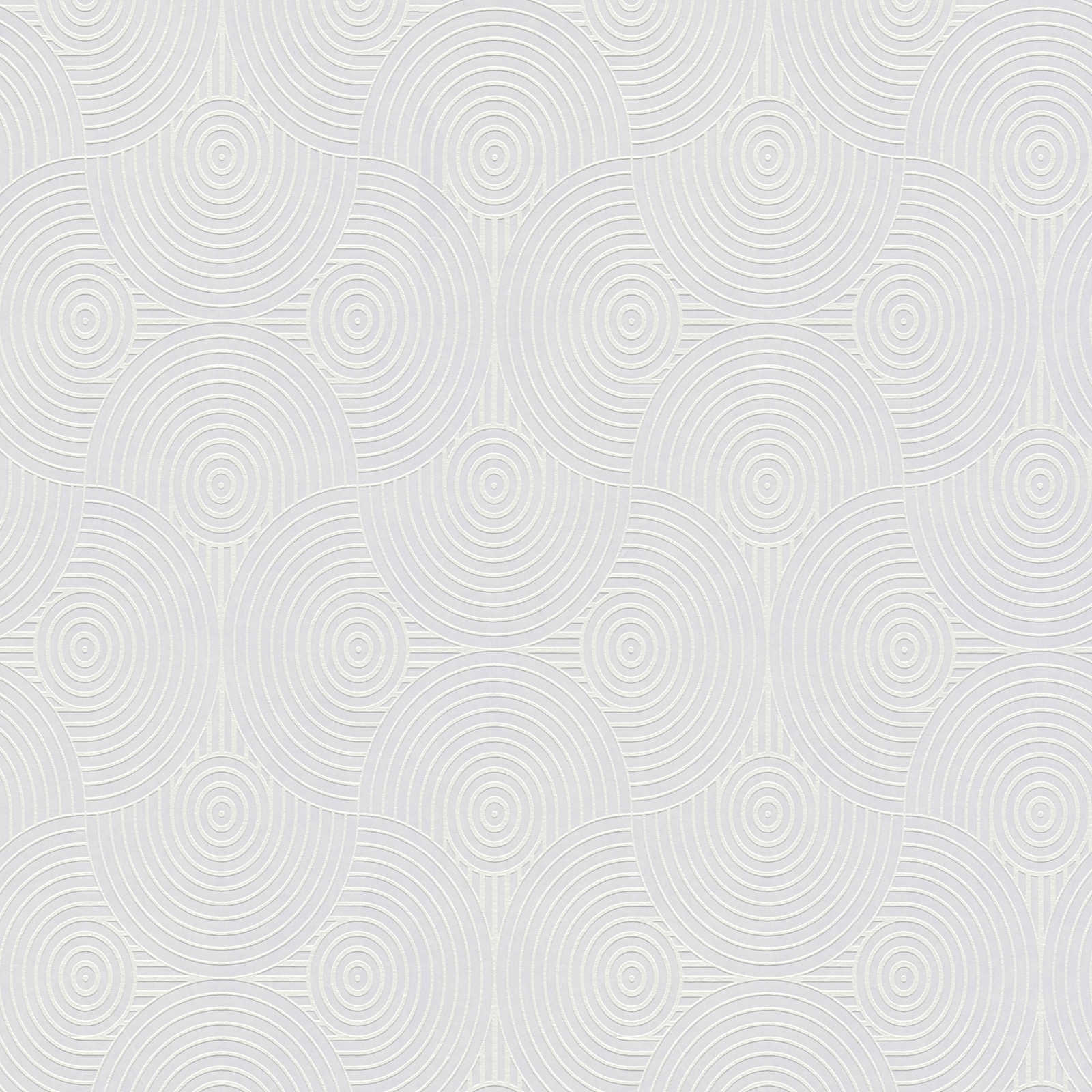 1600x1600 Paintable Wallpaper With Semi Circle Pattern Of Lines