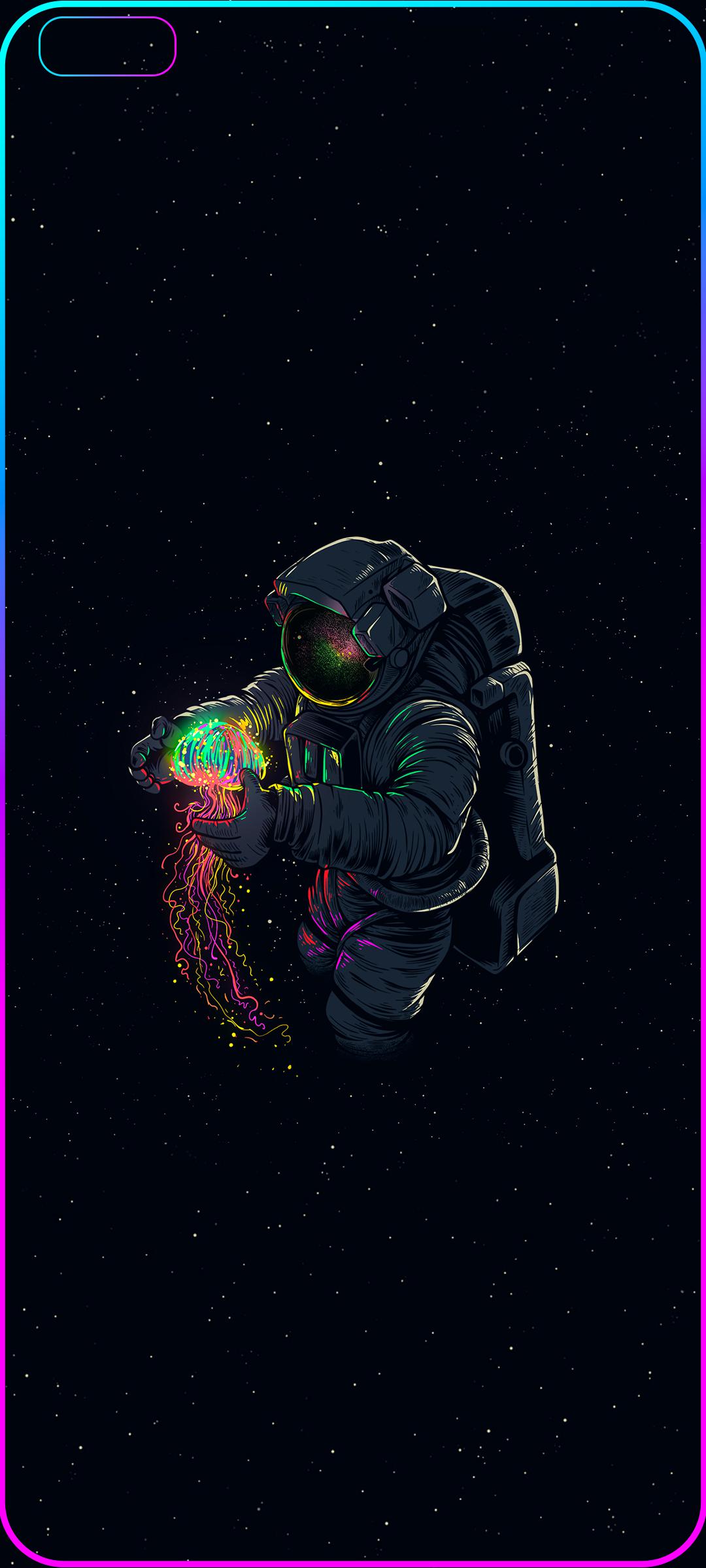 1080x2400 Space Man, made for Oneplus Nord [1080x2400]