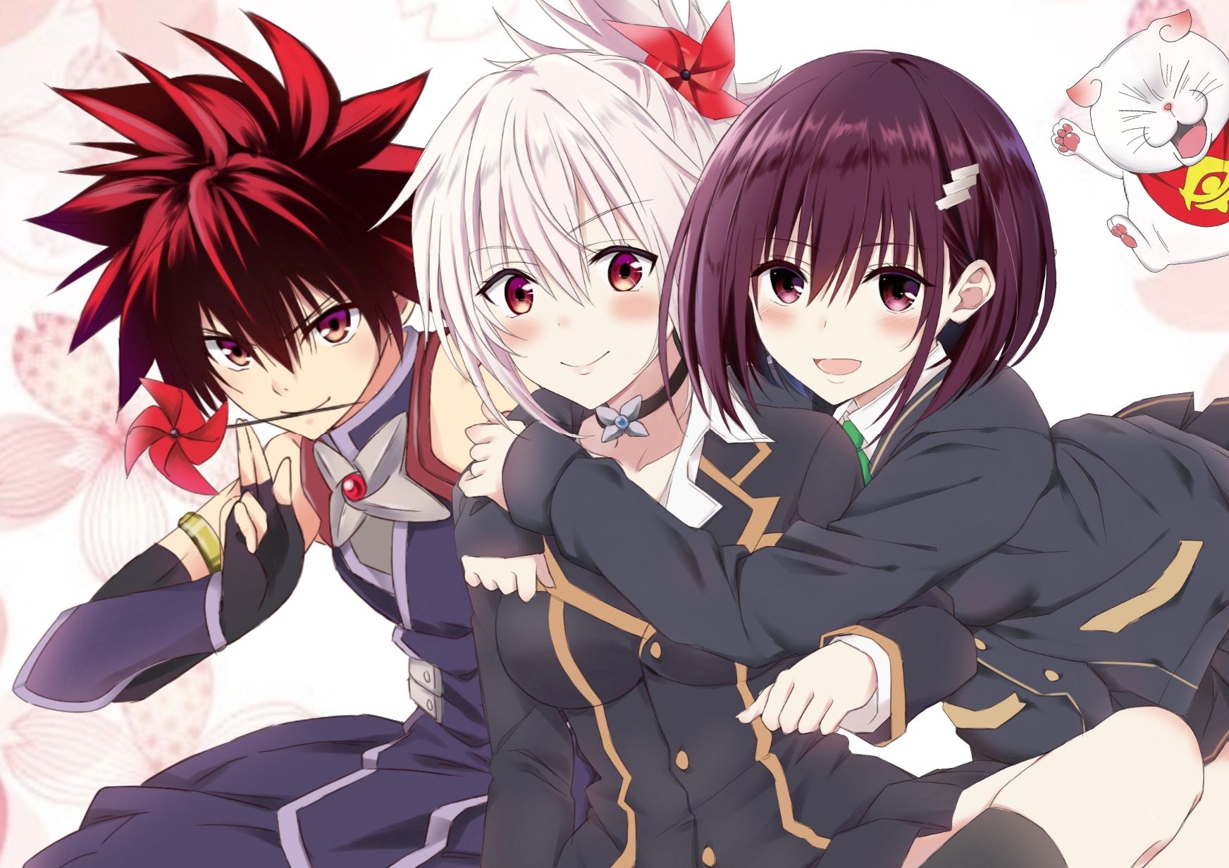 1744x1232 Ayakashi Triangle Wallpaper