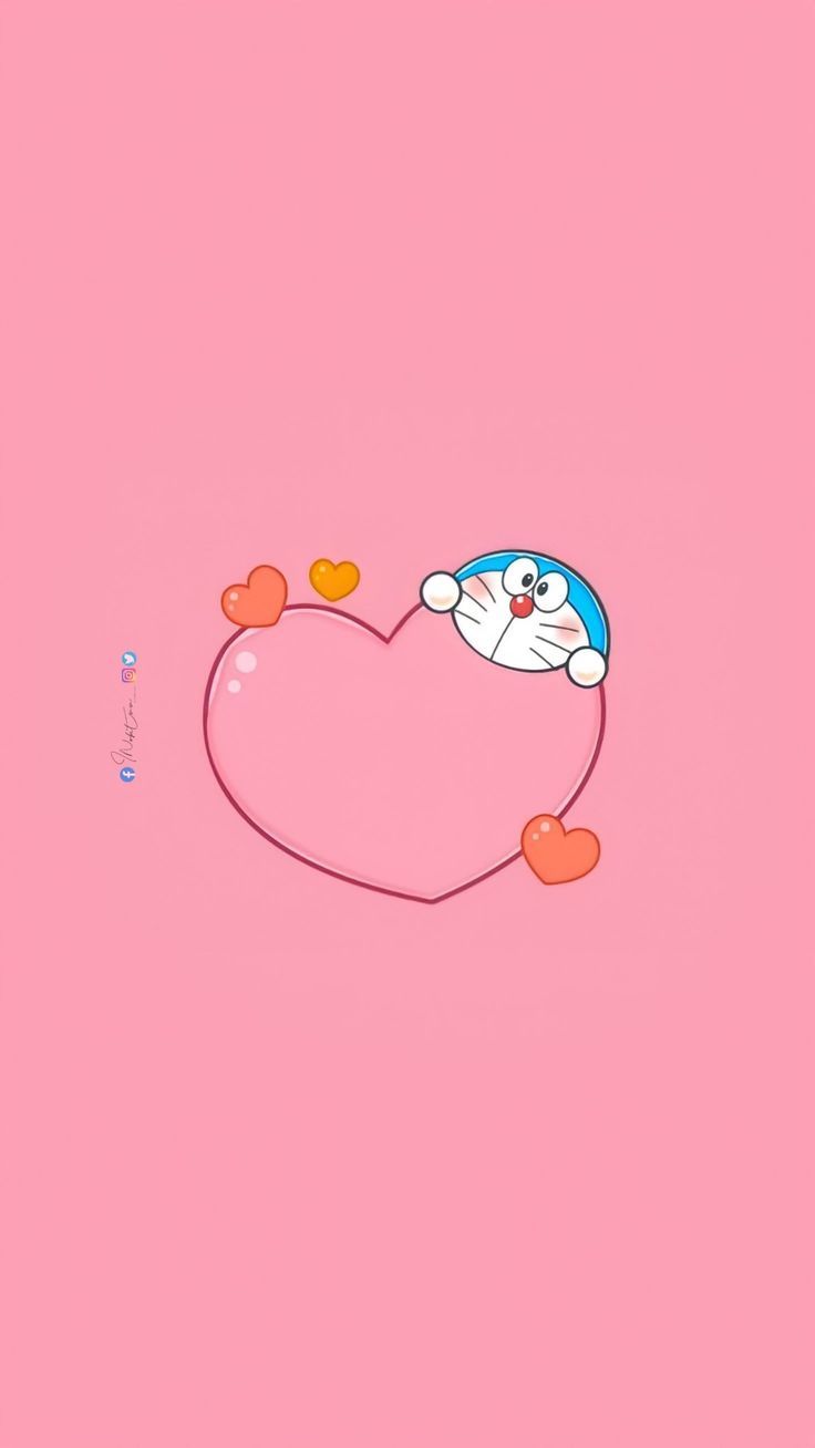 736x1308 Doraemon love