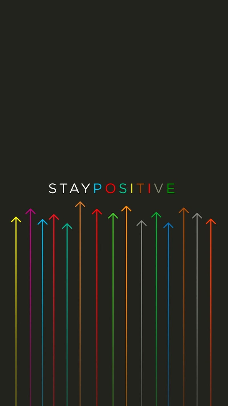 800x1422 Positivity, positive, logo, HD phone wallpaper