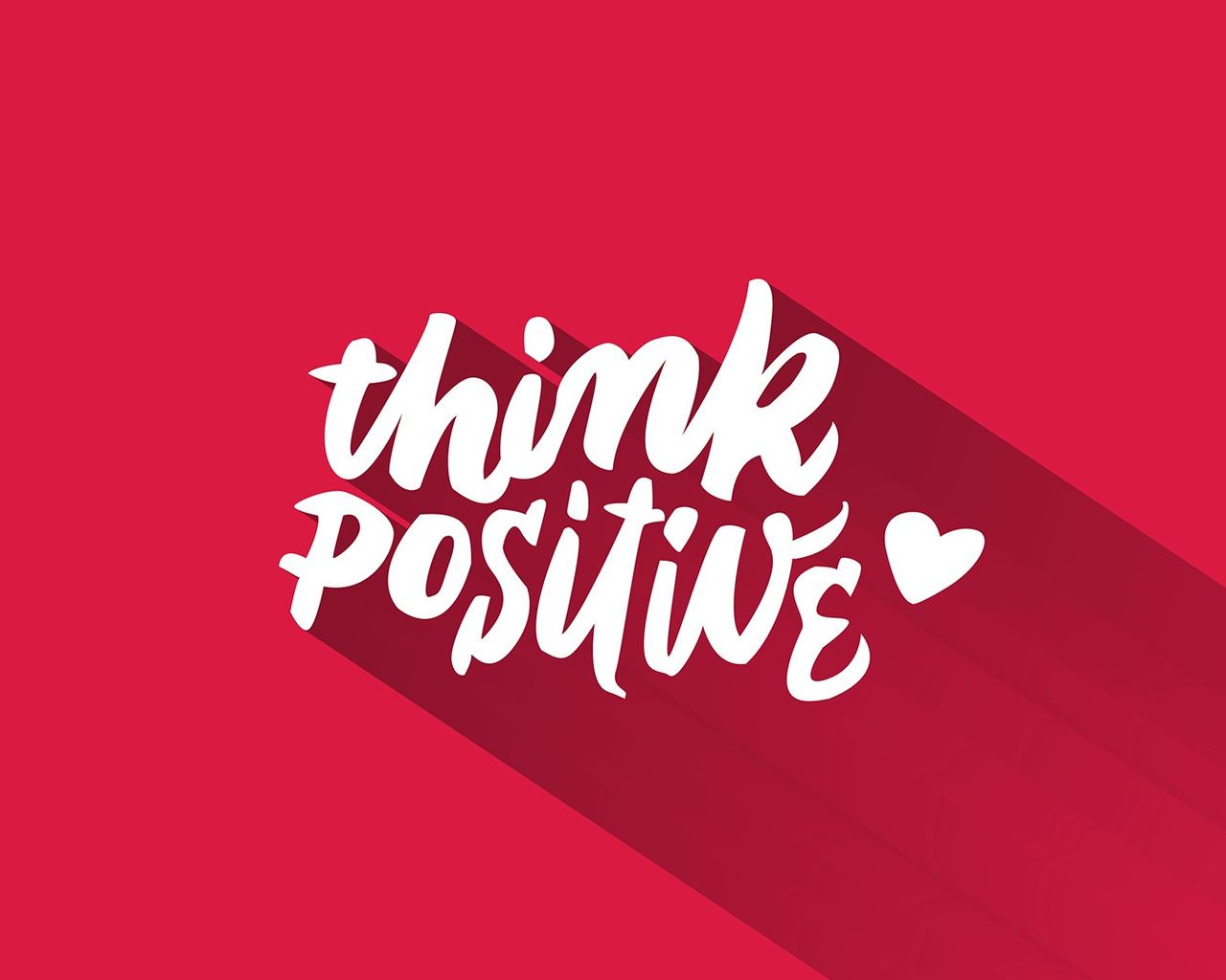1280x1024 Think Positive Wallpaper, 1280x1024 Resolution HD 4k Wallpaper, Image, Background, Photos and Picture