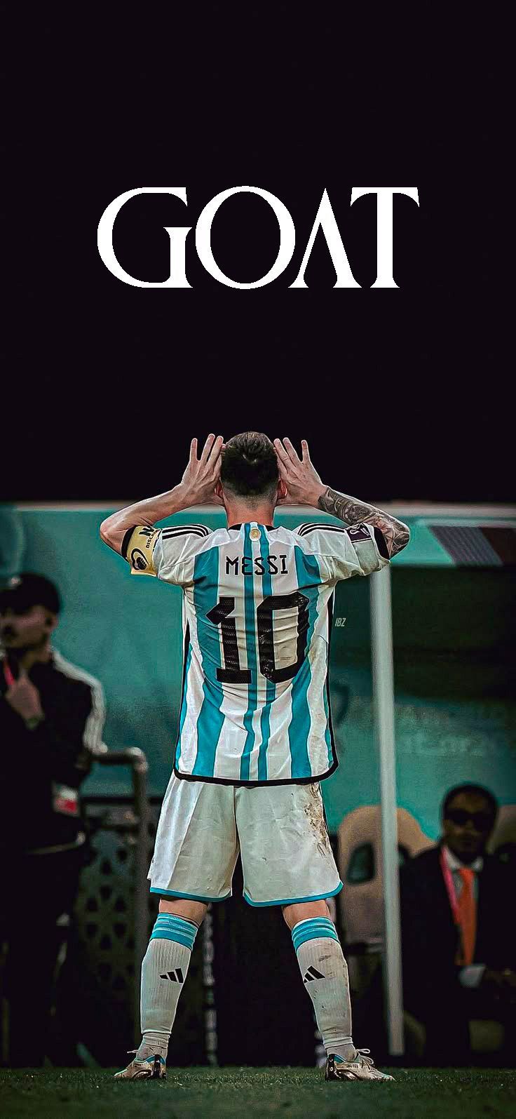 736x1595 Messi World Cup Goat Wallpaper