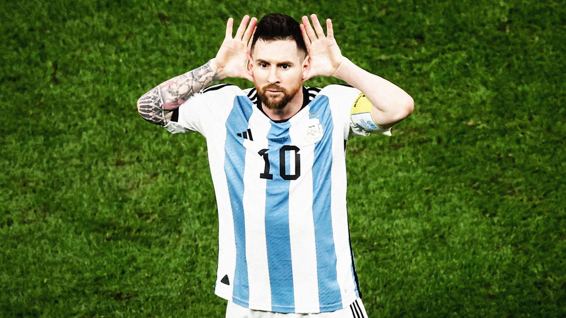 1920x1080 With or without a World Cup win: Messi has shown he's the GOAT at Qatar 2022. Goal.com US