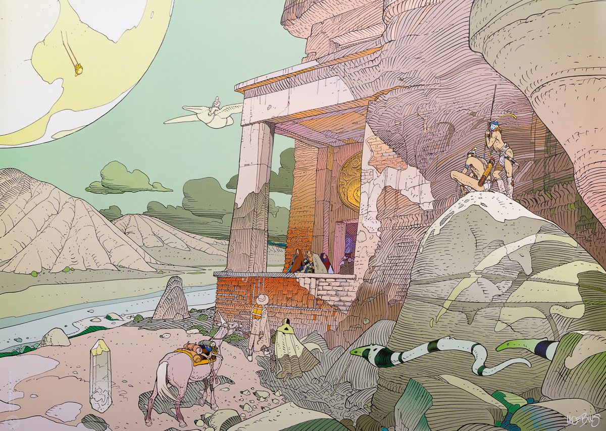 1200x854 Moebius Art Print : Arzak