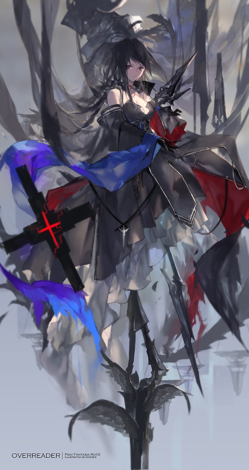 800x1511 Anime girls, anime, swd3e Pixiv Fantasia, HD phone wallpaper