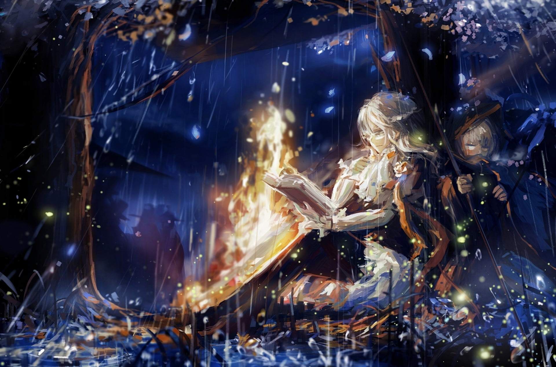 1920x1269 Female anime character, Pixiv Fantasia: Fallen Kings HD wallpaper