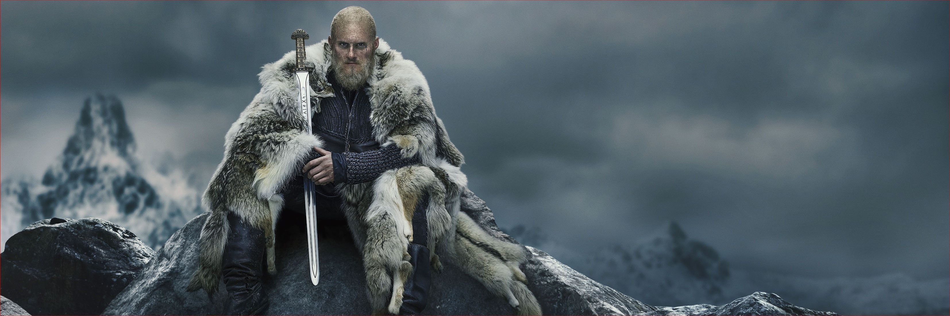 3307x1102 Vikings (TV Series) Wallpaper
