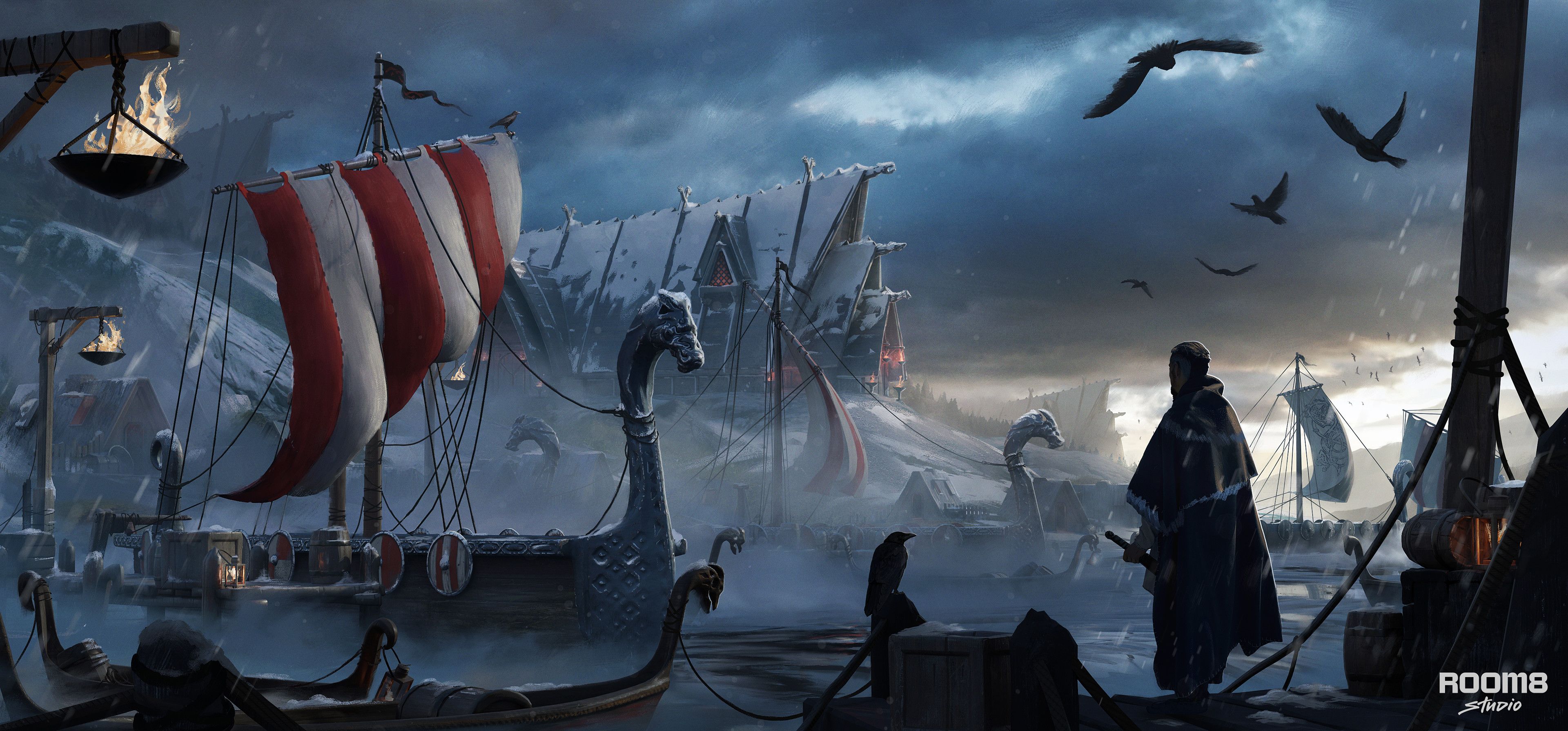 3840x1792 Viking Wallpaper and Background: Free HD Download