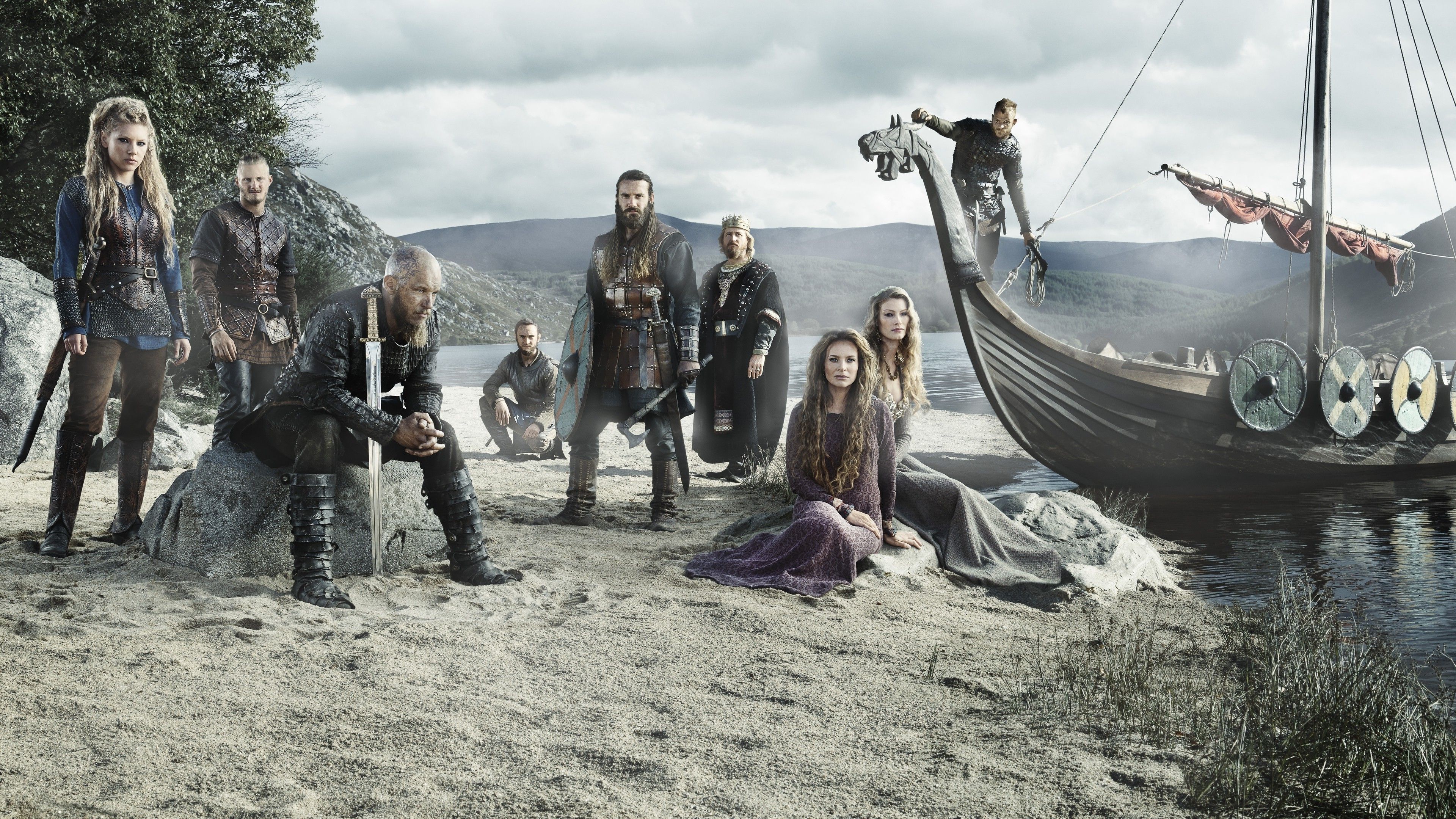 3840x2160 Vikings, TV Wallpaper HD / Desktop and Mobile Background