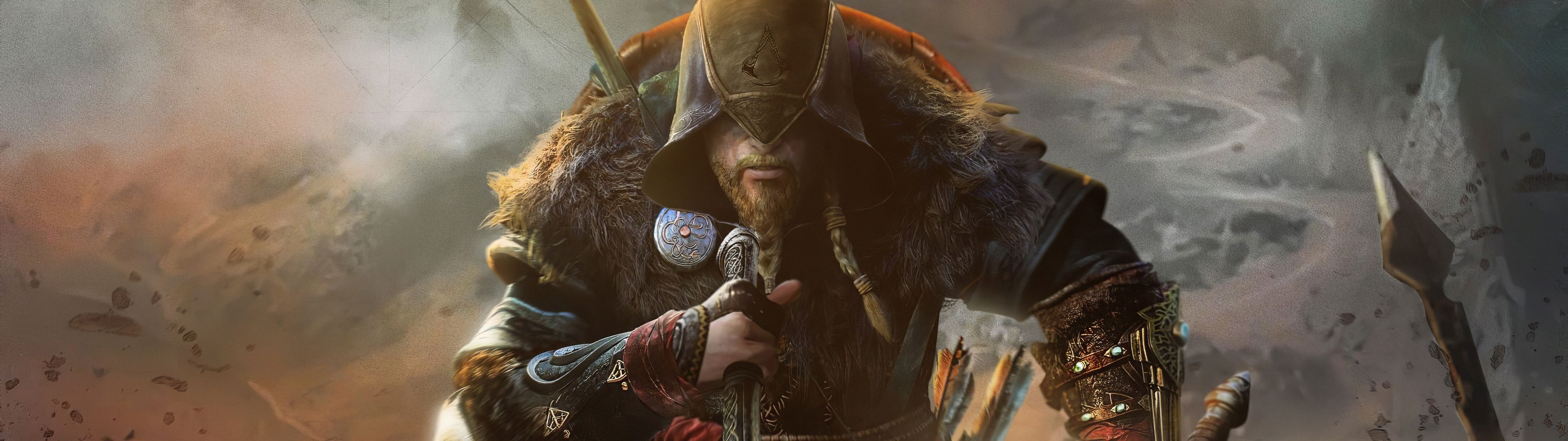 3840x1080 Eivor Wallpaper 4K, Assassin's Creed Valhalla