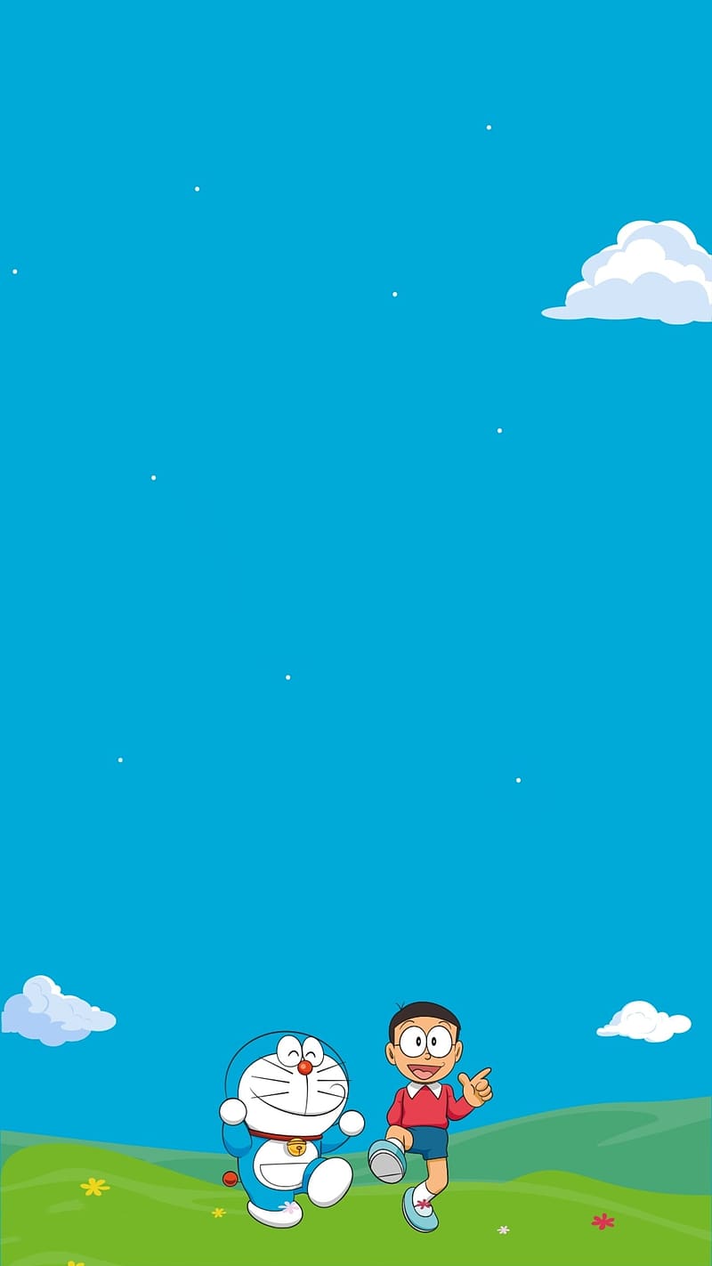 800x1422 Nobita Yellow Dress Cartoon Cartoon, HD wallpaper