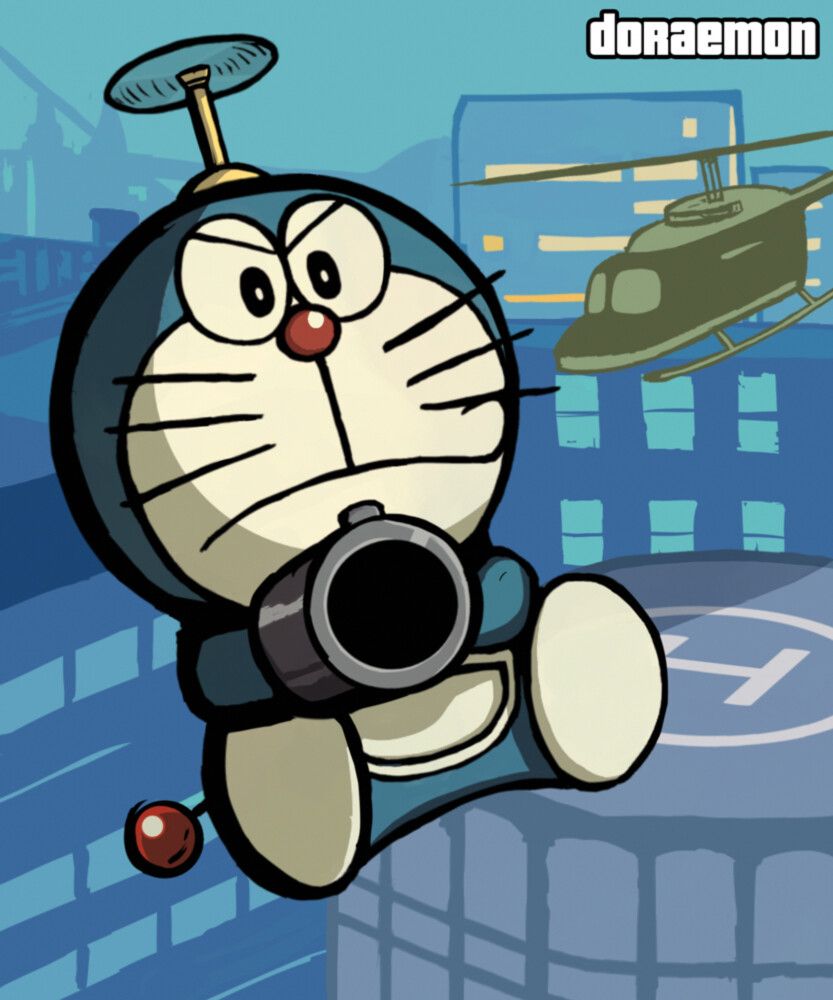 833x1000 Seah Ozan Theft Doraemon
