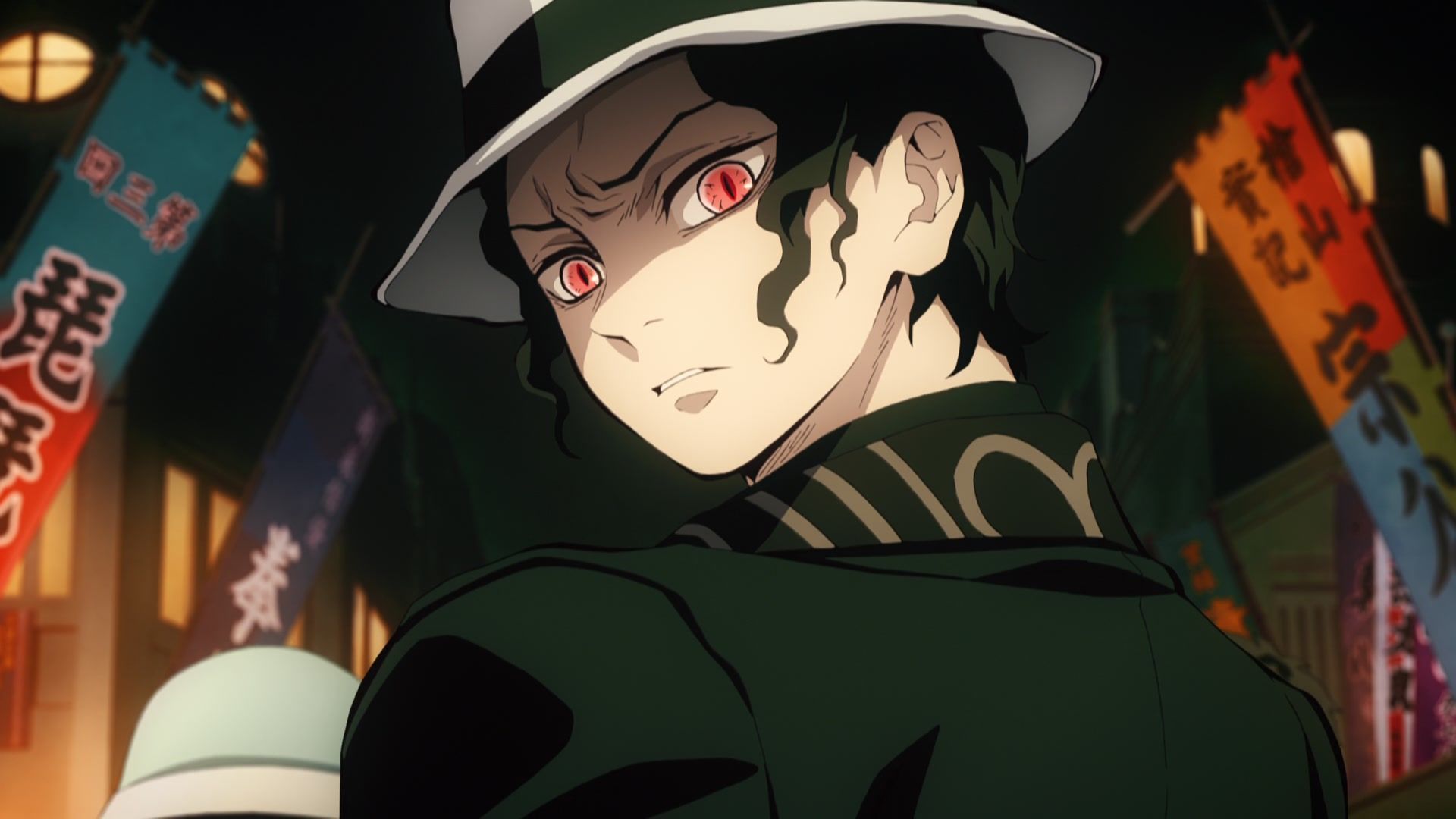 1920x1080 Muzan's Demon Slayer hat has a hidden horror tradition behind it