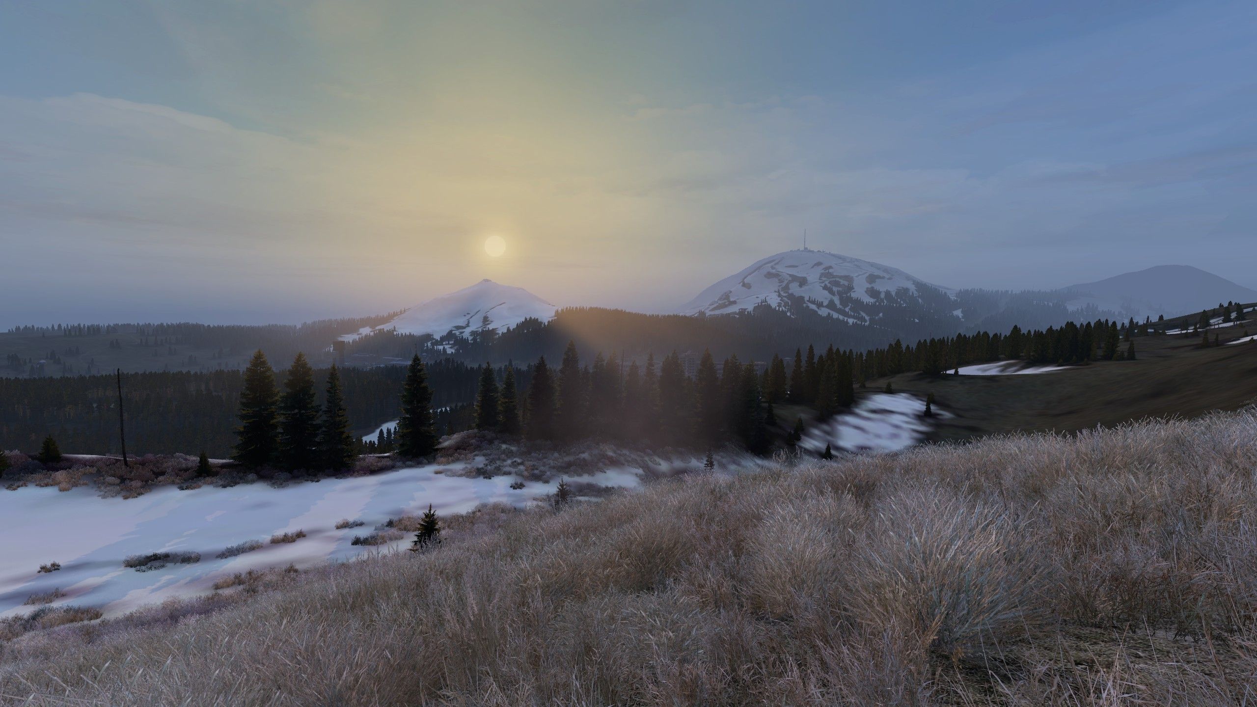 2560x1440 It's winter solstice! Let's share our favorite winter levels Edition