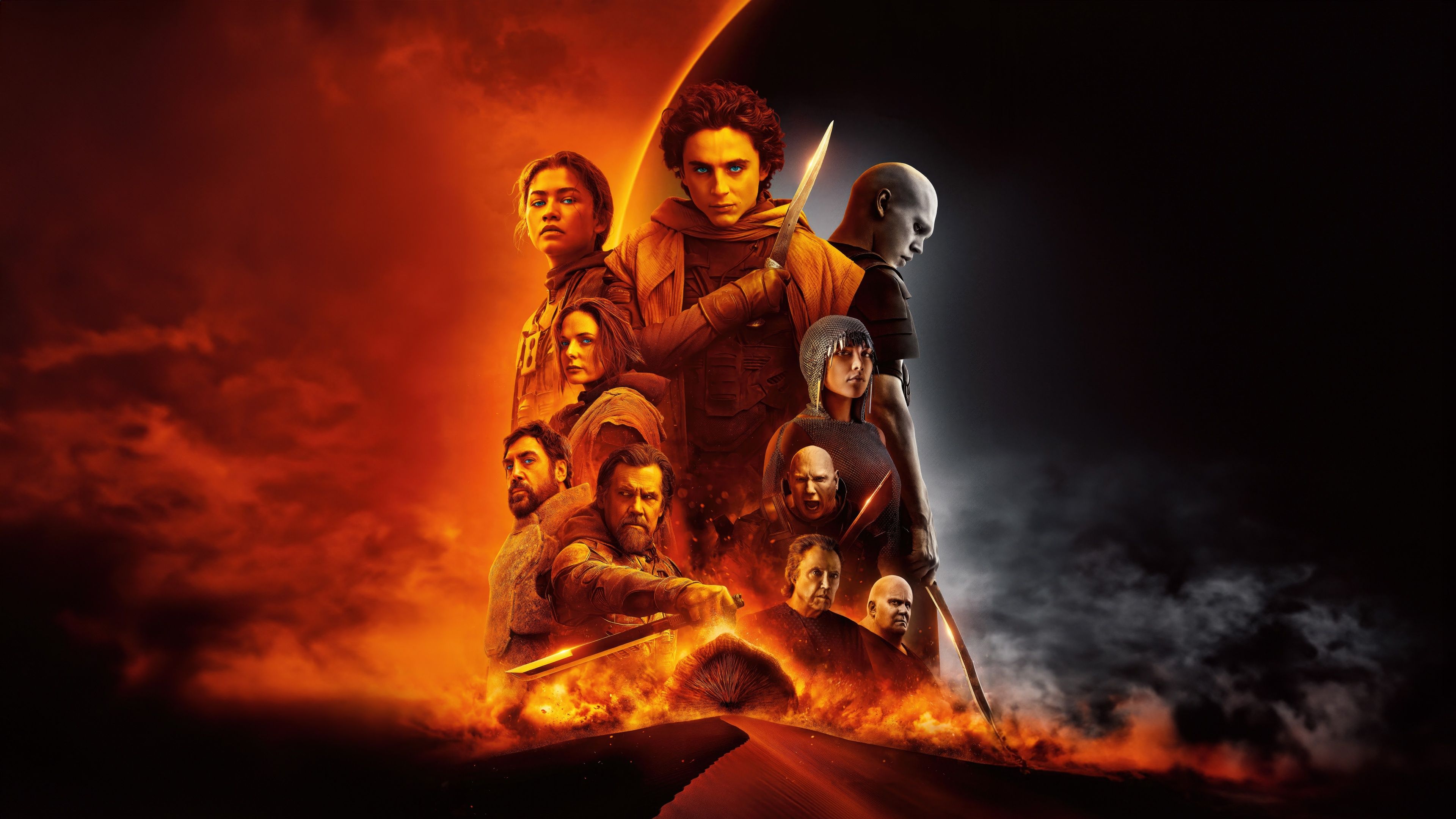 3840x2160 Dune Fmovies 4k Dune: Part Two Wallpaper 4K, Movie Poster, 8K, 2024 Movies, 5K