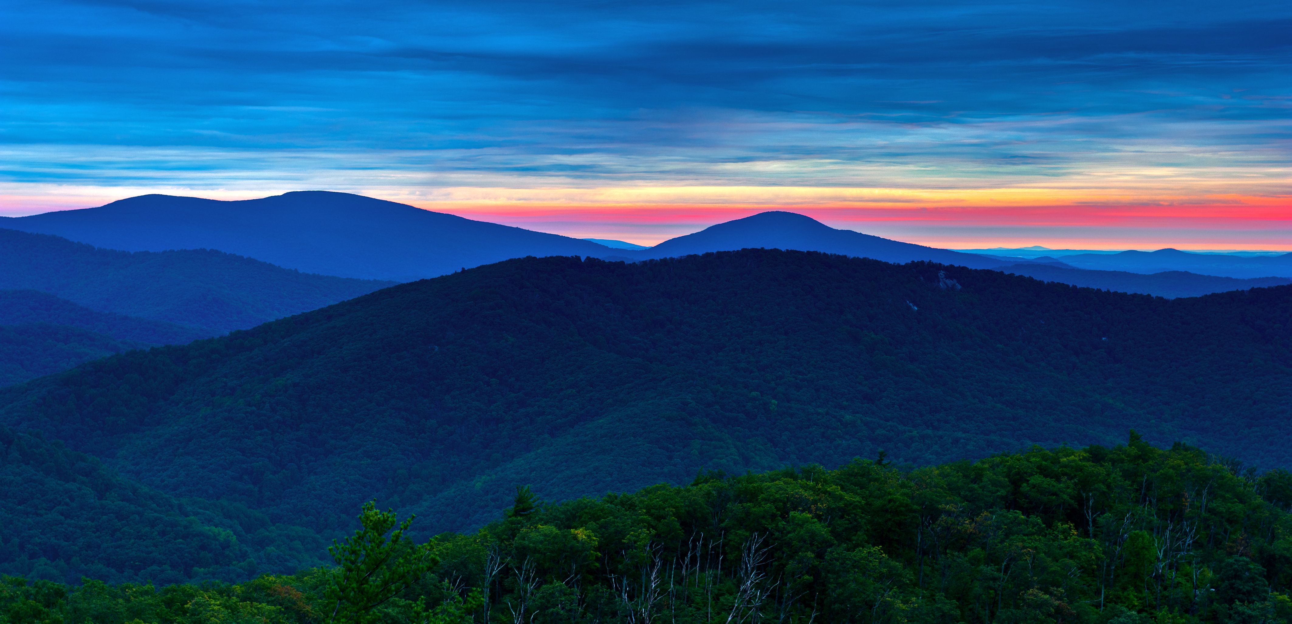 4252x2054 Shenandoah National Park. Stephen L Tabone Nature Photography