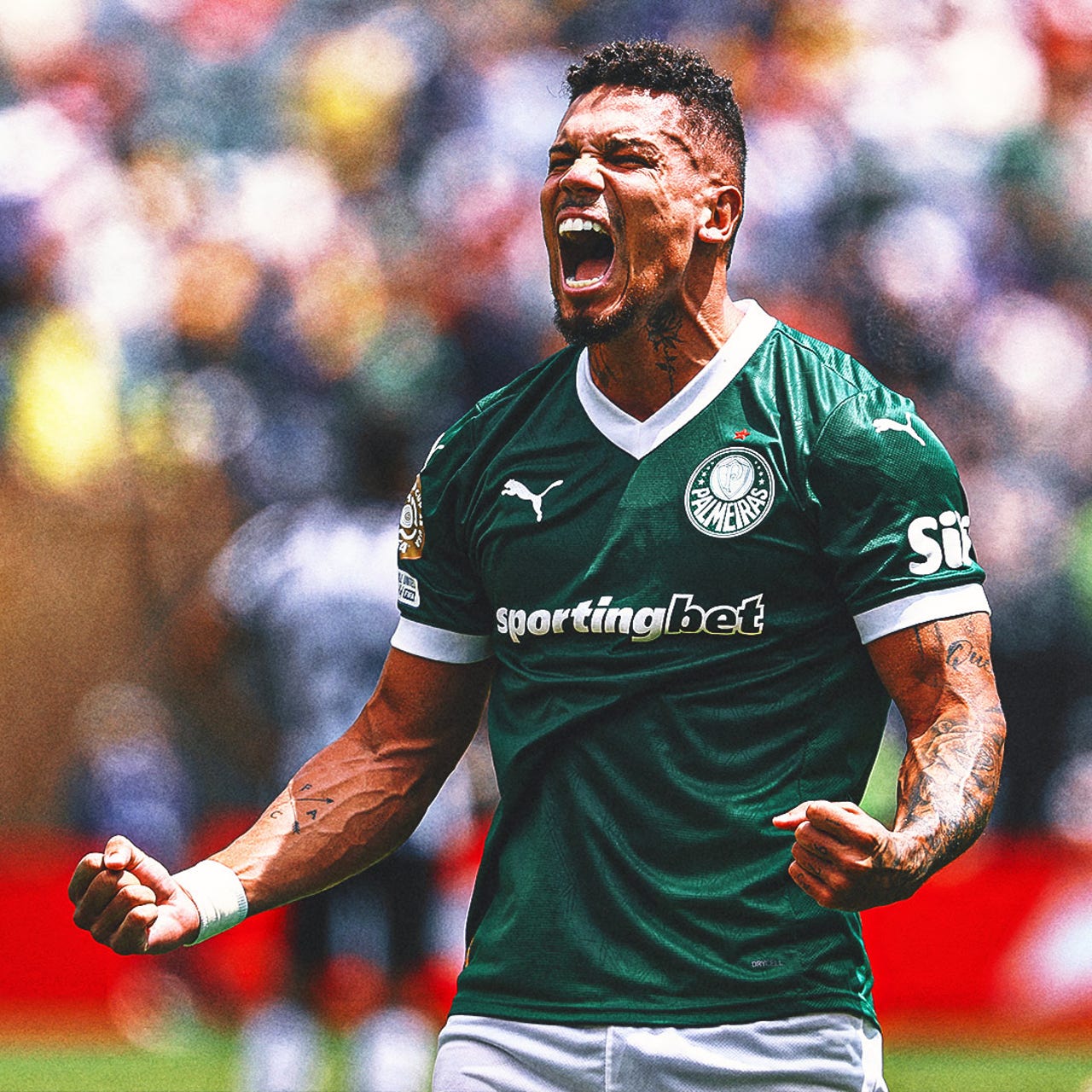1280x1280 Paulinho scores in extra time to send Palmeiras to Club World Cup quarterfinals