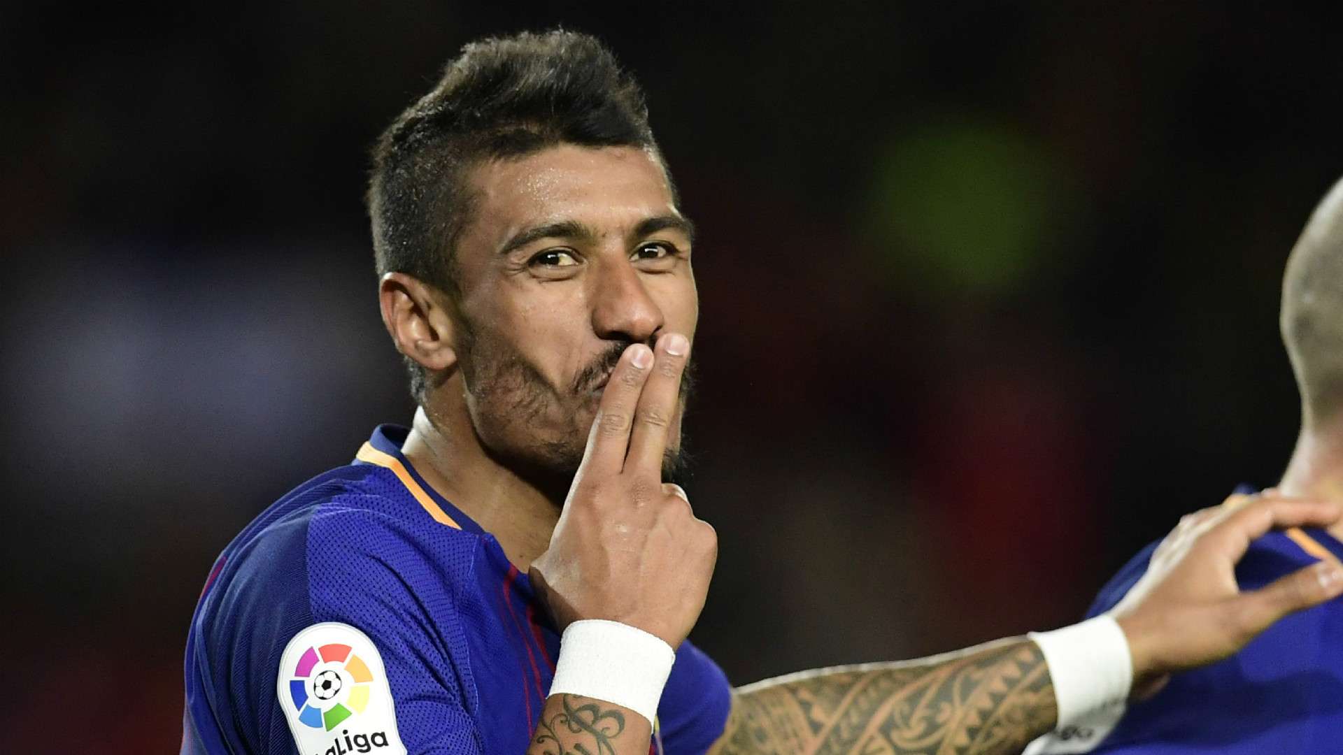 1920x1080 Who's laughing now? Paulinho silencing Premier League fans at Barcelona. Goal.com English Saudi Arabia