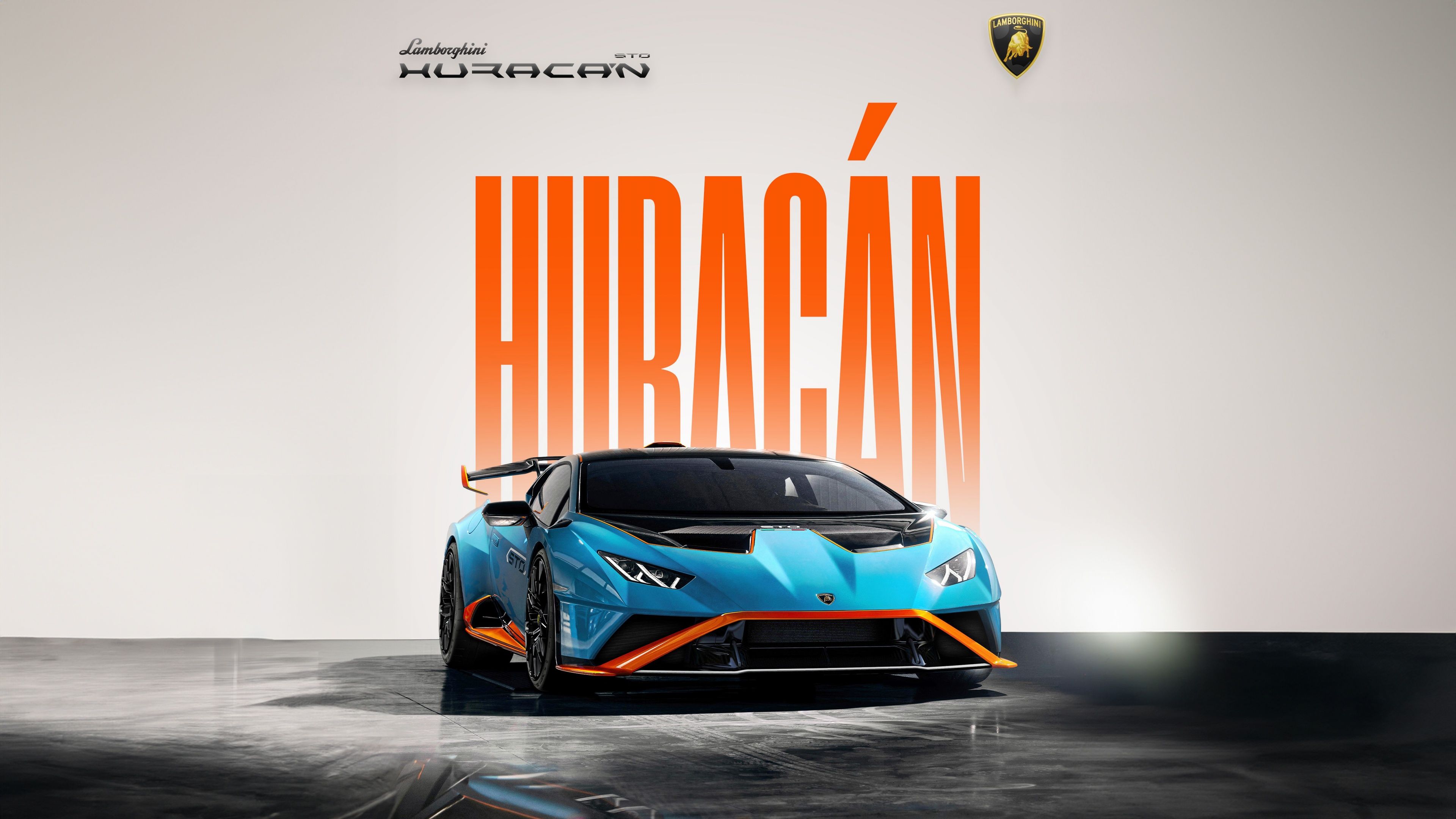 3840x2160 Lamborghini Huracán STO Wallpaper 4K, Poster, Sports cars, 5K
