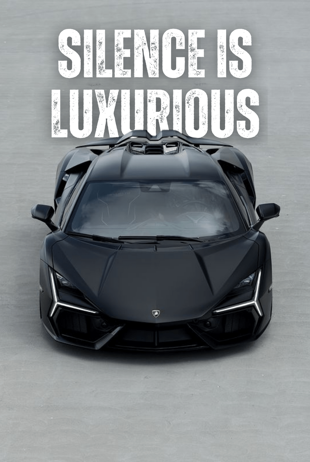 1080x1611 Black Lamborghini Revuelto Wall Art