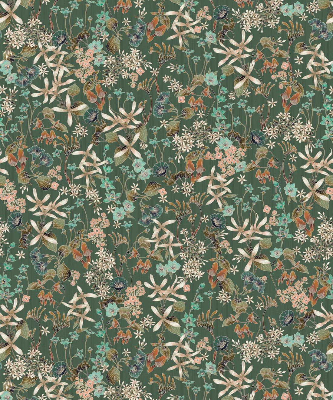 1100x1320 County Flowers Wallpaper Roll & King
