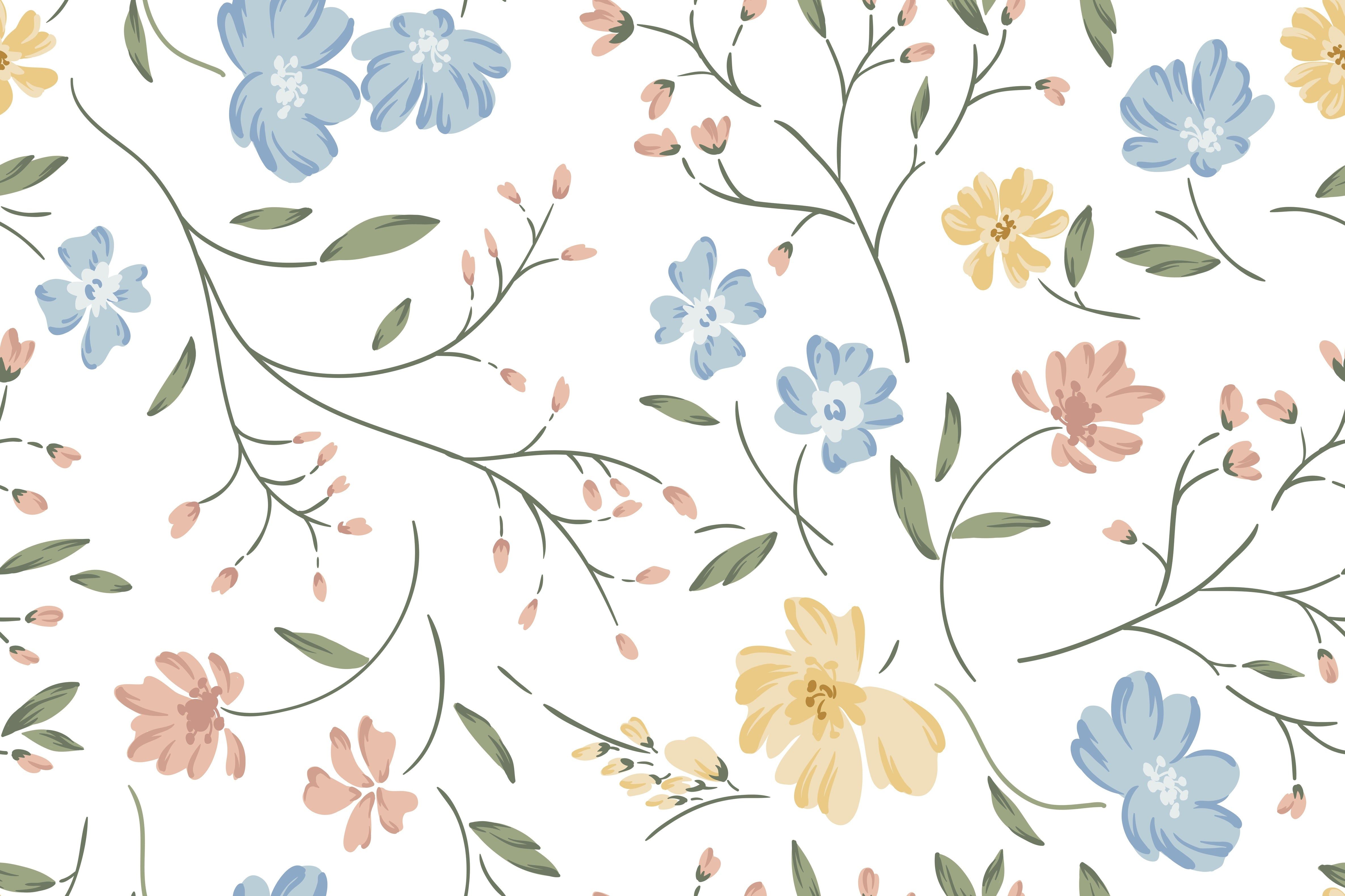 4744x3162 Field of Flowers Wallpaper