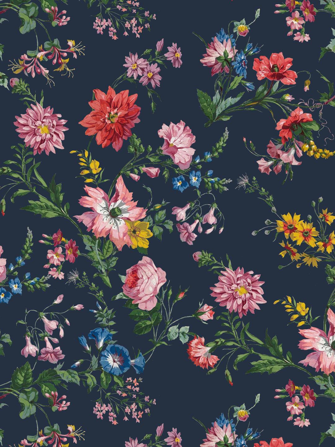 1080x1440 Flower Power floral wallpaper