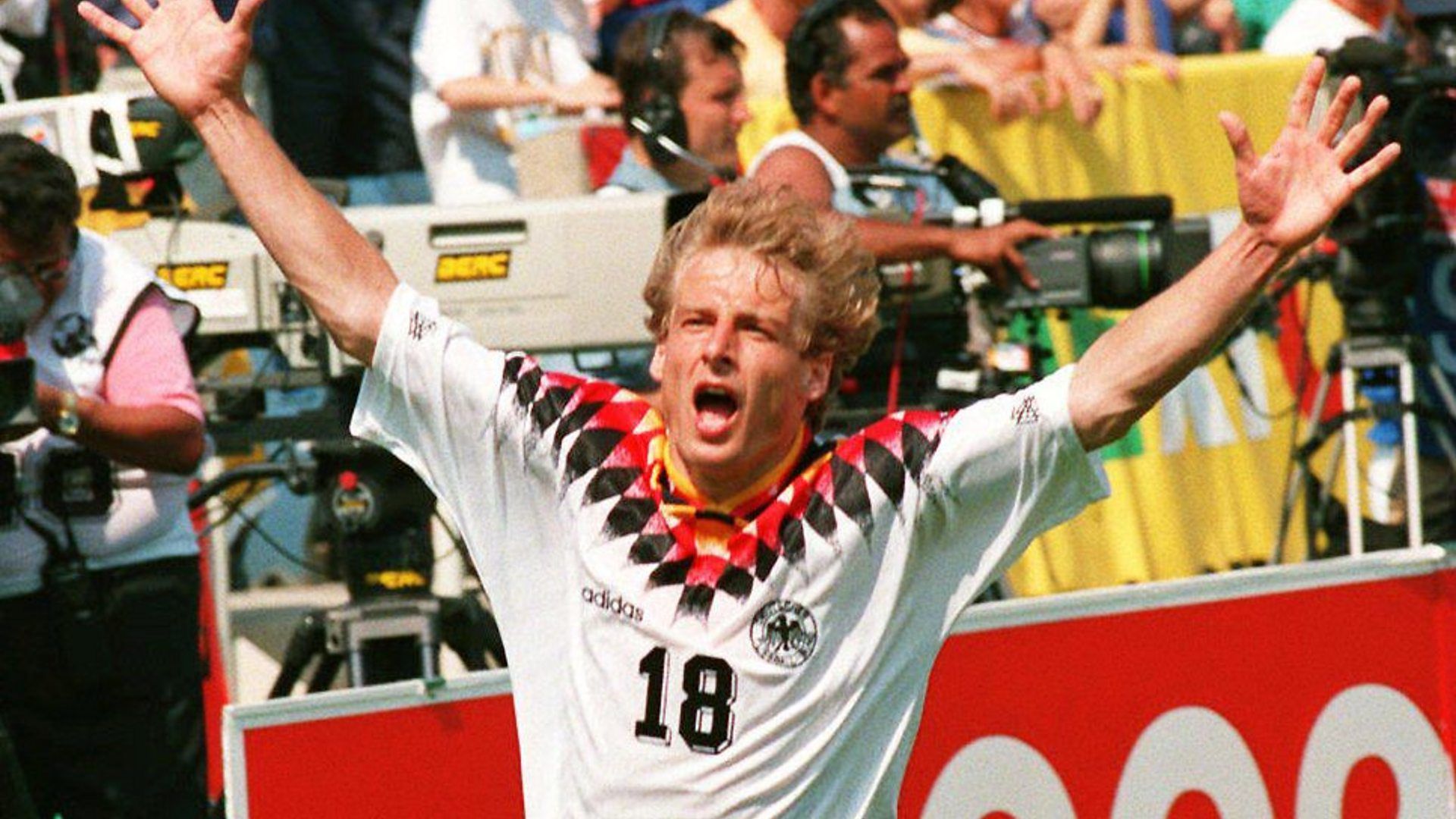 1920x1080 Jurgen Klinsmann: Watch all 11 of the Germany legend's World Cup goals