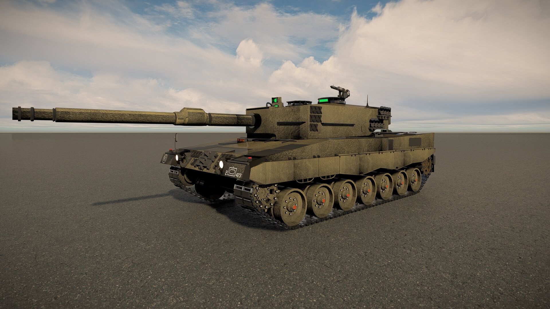 1920x1080 Leopard 2A4 MBT