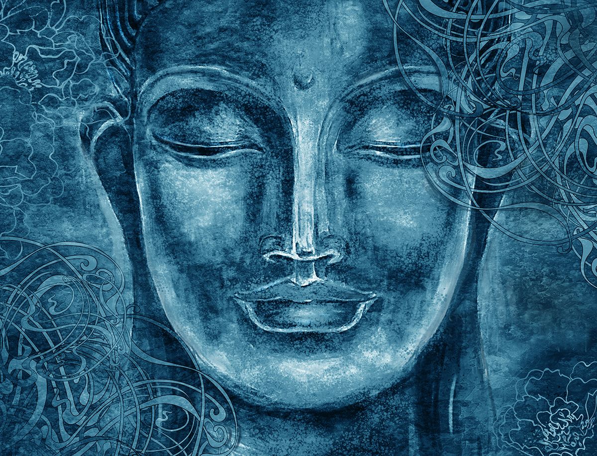 1200x916 Elegant Buddha Meditation Wall Art wallpaper®