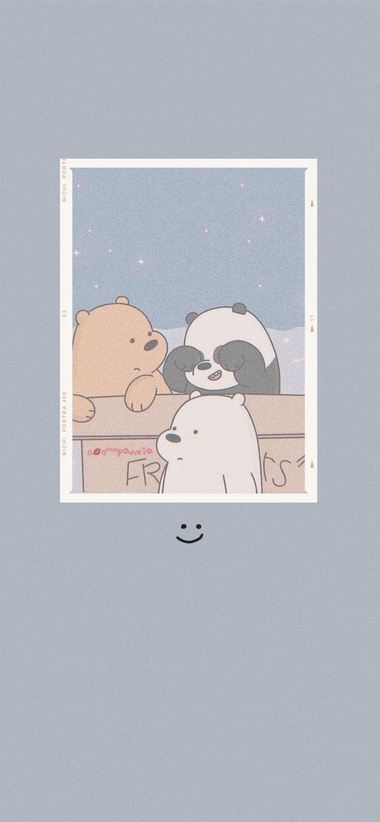 1284x2778 we bare bears iPhone Wallpaper Free Download