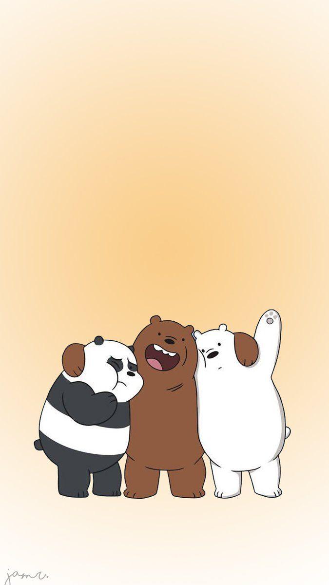 675x1200 Aesthetic We Bare Bears Wallpaper