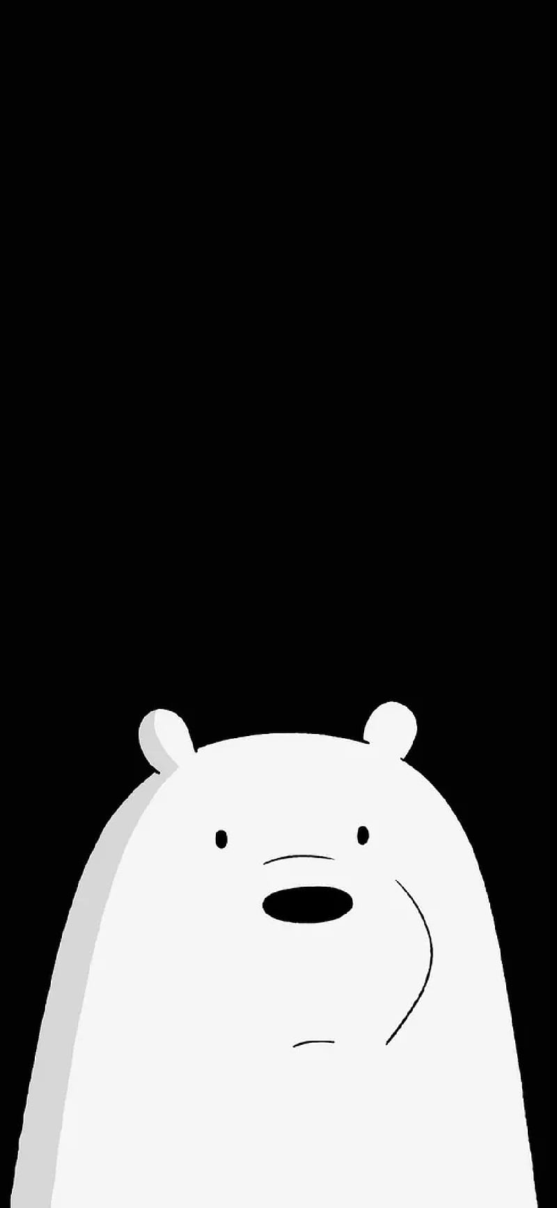 800x1733 Polar, we bare bears, bear, kawaii, cute, HD phone wallpaper