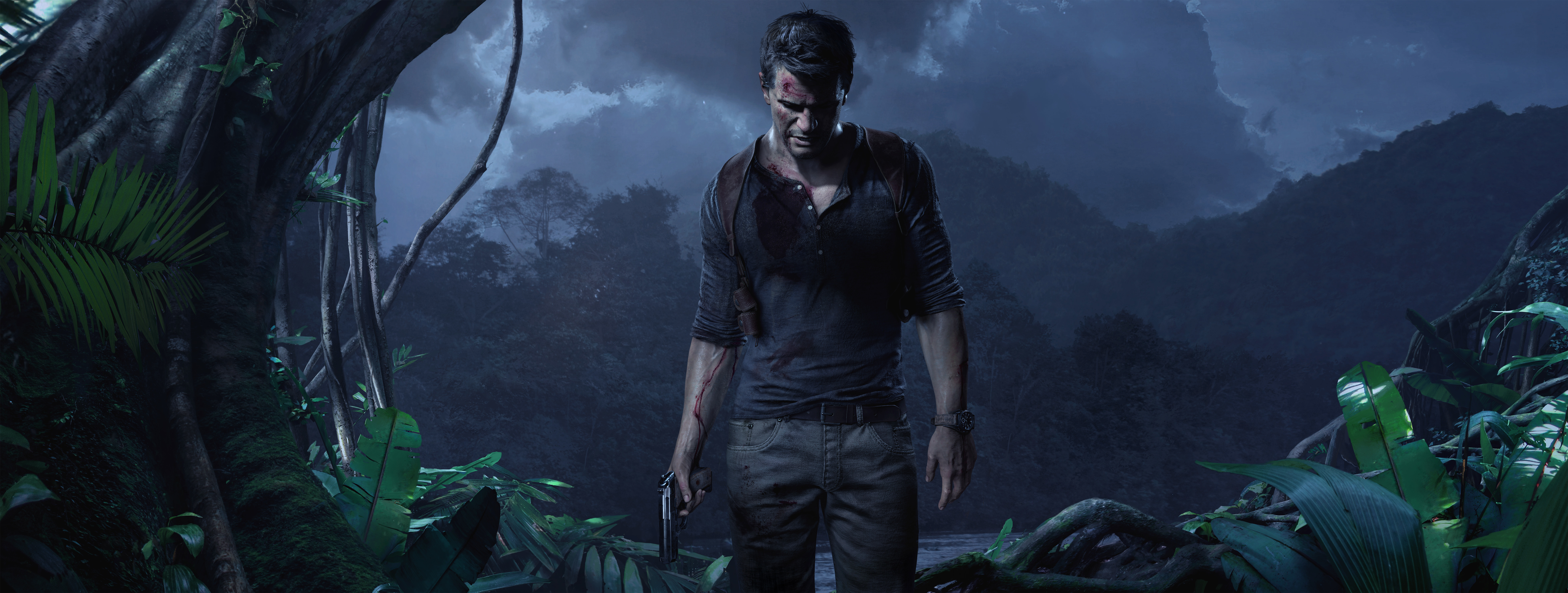 7840x2963 4K 8K Uncharted 4 Wallpaper, HD Games 4K Wallpaper, Image and Background