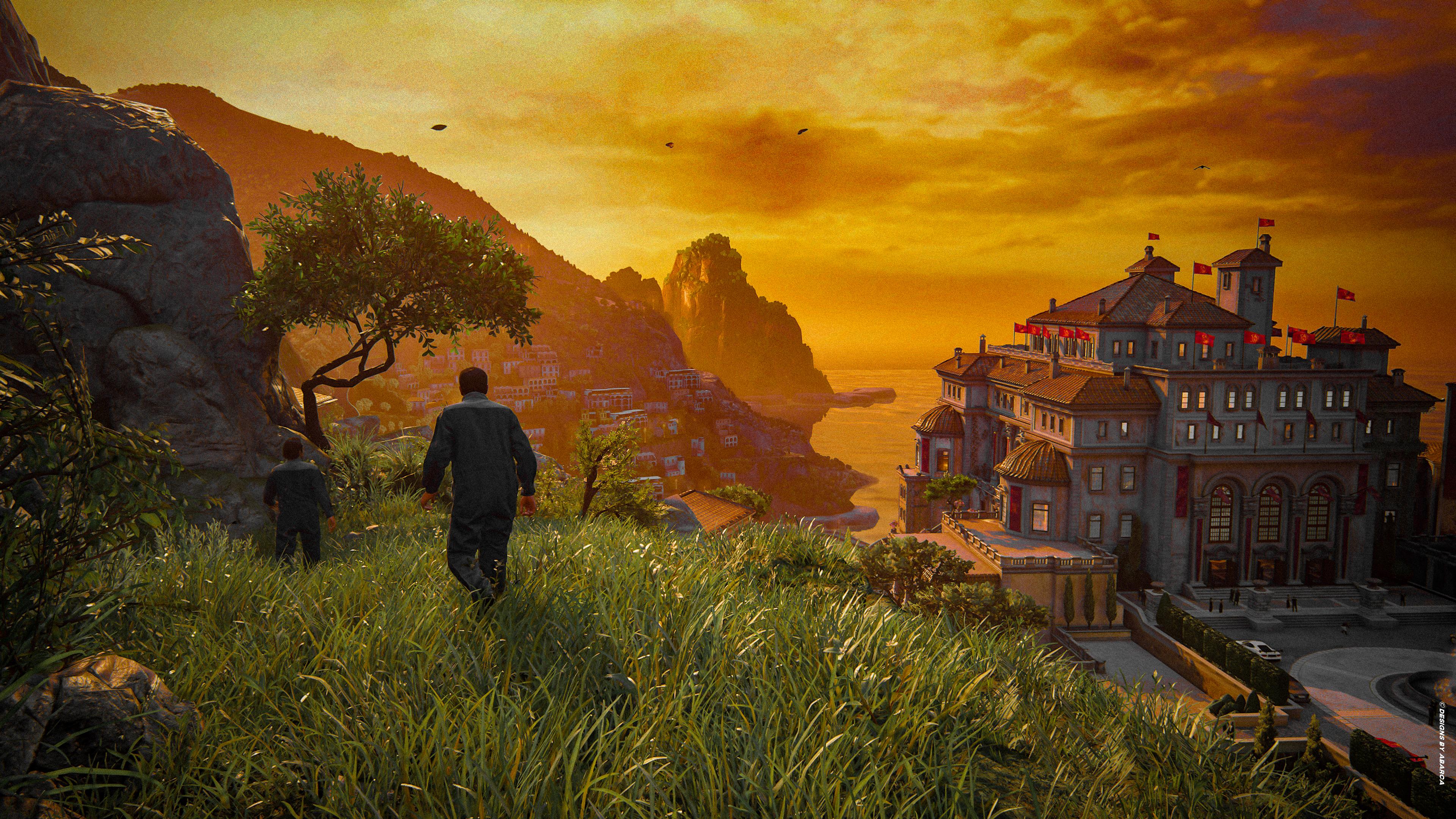 3840x2160 Uncharted 4: Beauty of Chapter 6's Villa