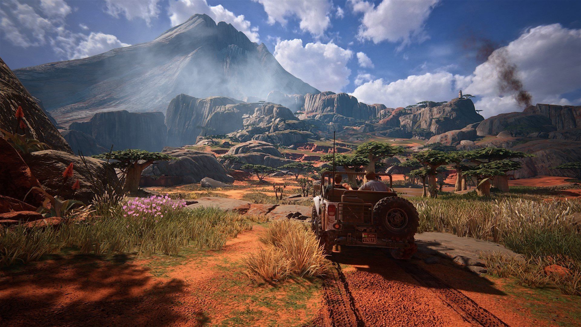 1920x1080 in game, Uncharted 4: A Thiefs End, Mountains, Wilderness Wallpaper HD / Desktop and Mobile Background