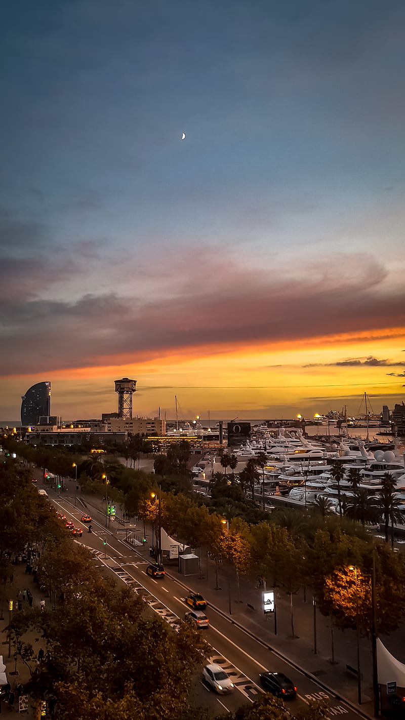 800x1422 HD barceloneta wallpaper