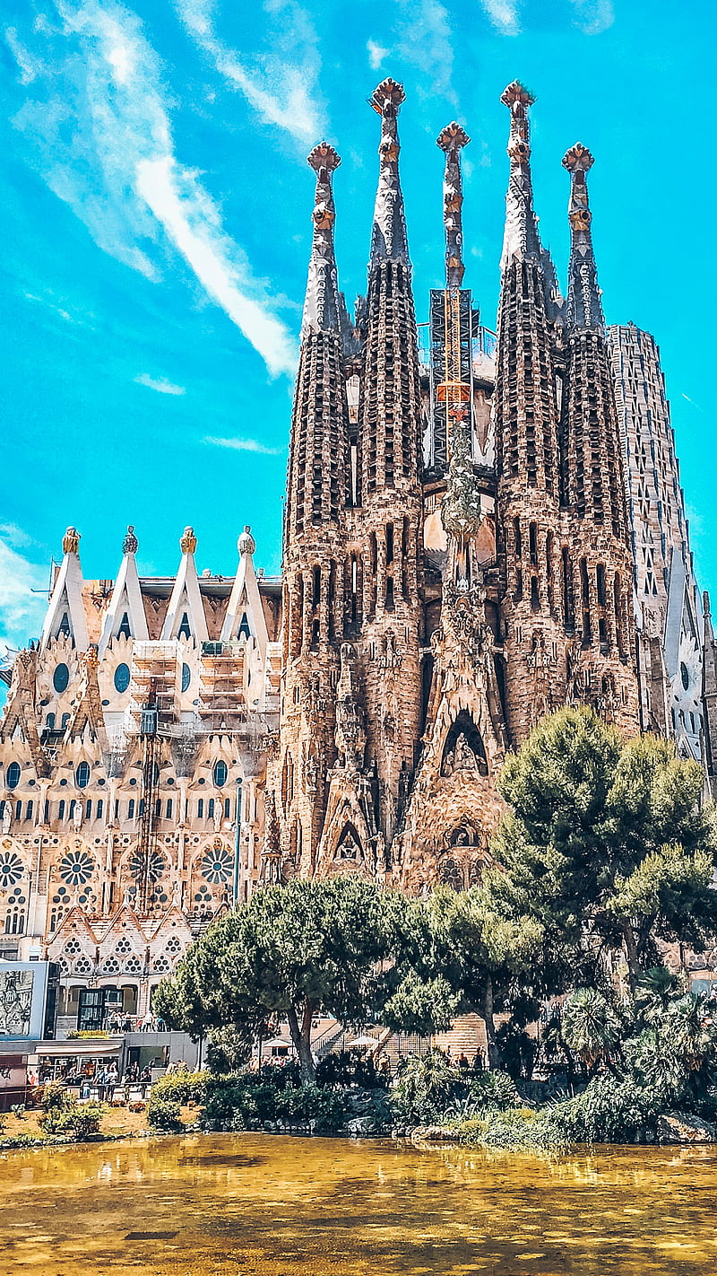 800x1422 Barcelona Spain, HD phone wallpaper