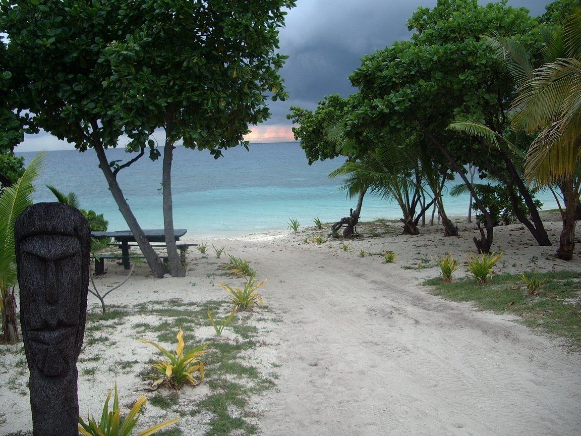 1152x864 Fiji Islands, Bounty island beaches wallpaper