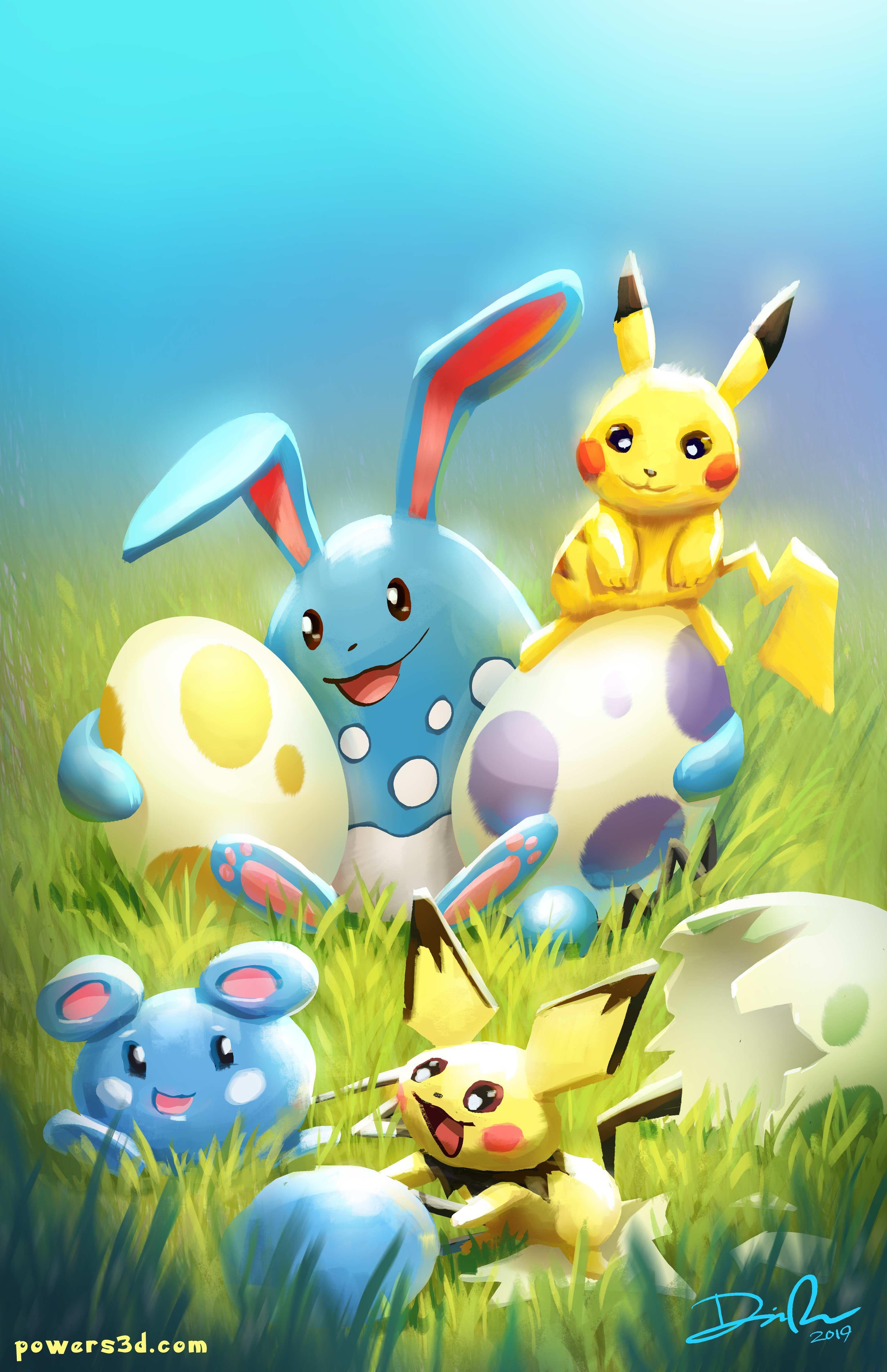3300x5100 Azurill HD Wallpaper