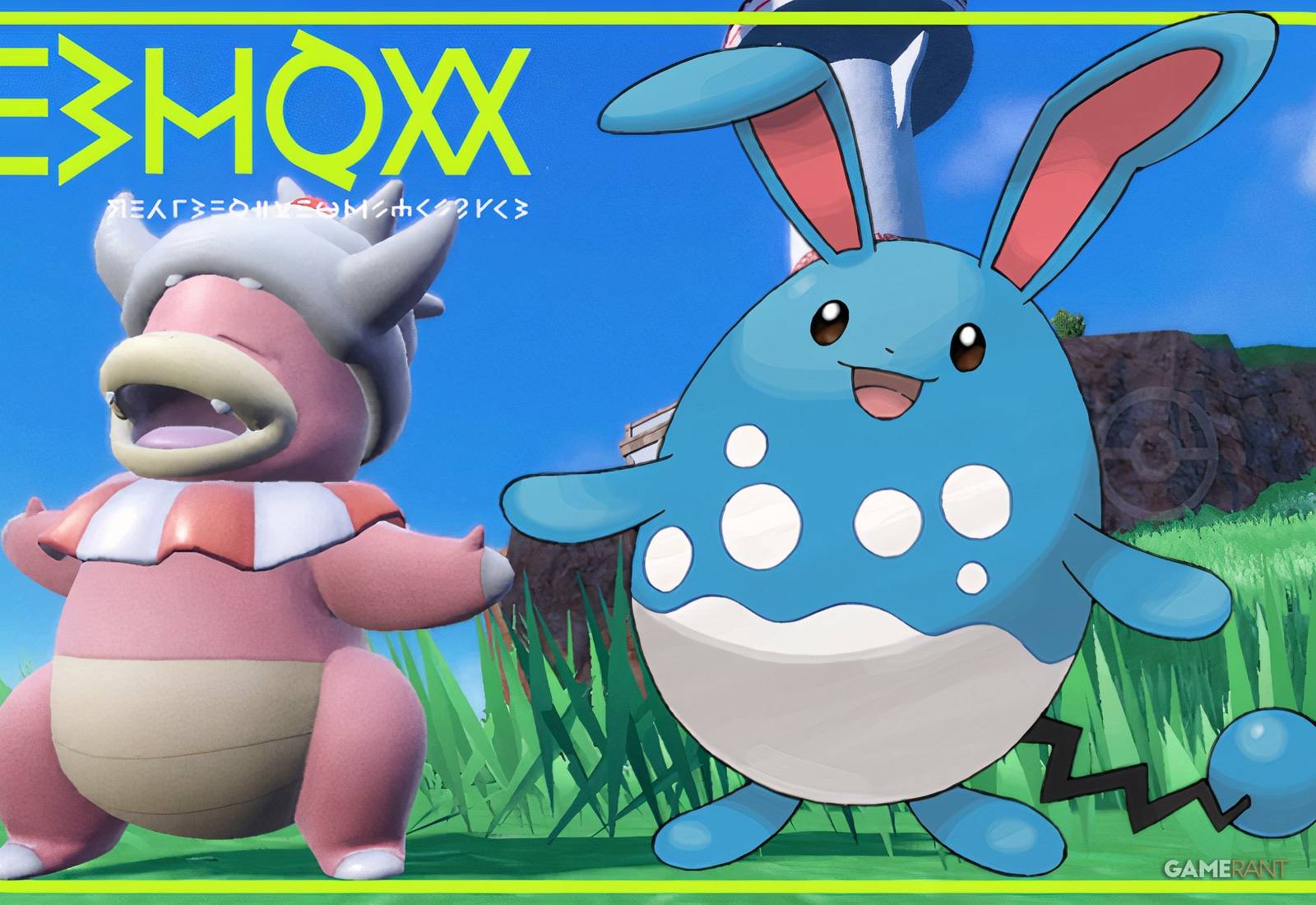 1600x1100 Pokemon Fan Designs Mega Evolutions for Slowking and Azumarill