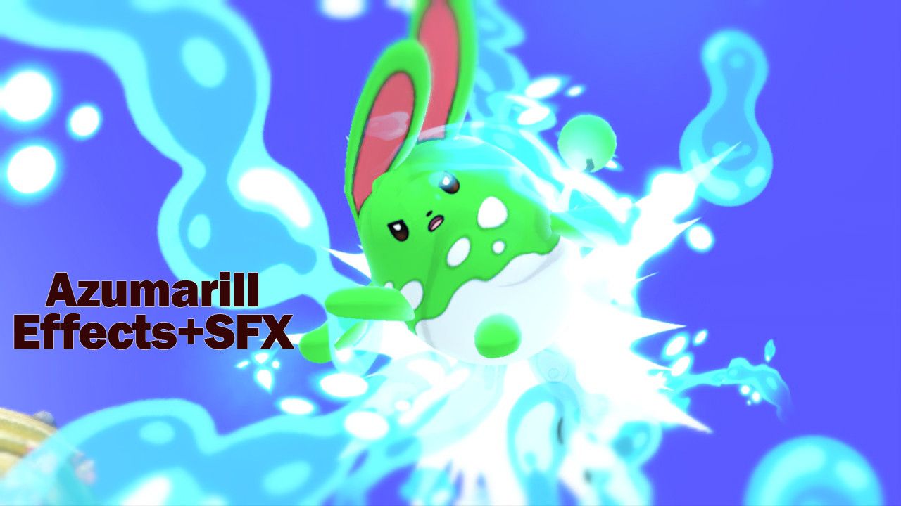 1280x720 Azumarill Water Effects + SFX Mod for Super Smash Bros. Ultimate