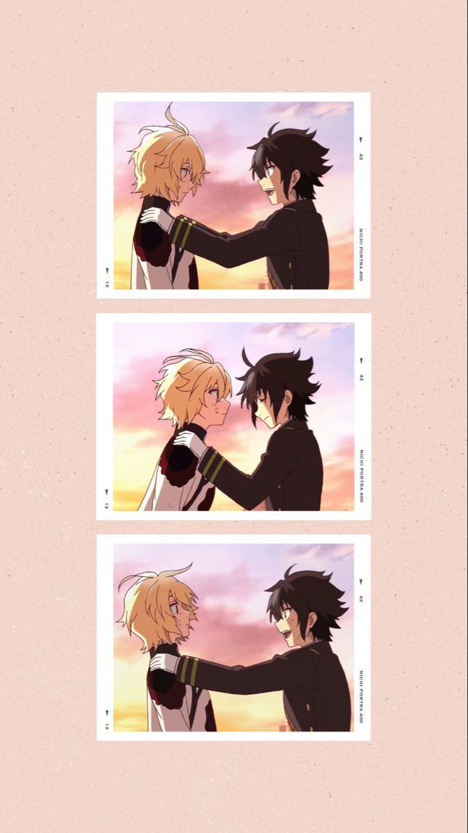 674x1200 Owari no seraph// mika and yuu wallpaper. Inuyasha, Anime sanatı, Anime erkekler