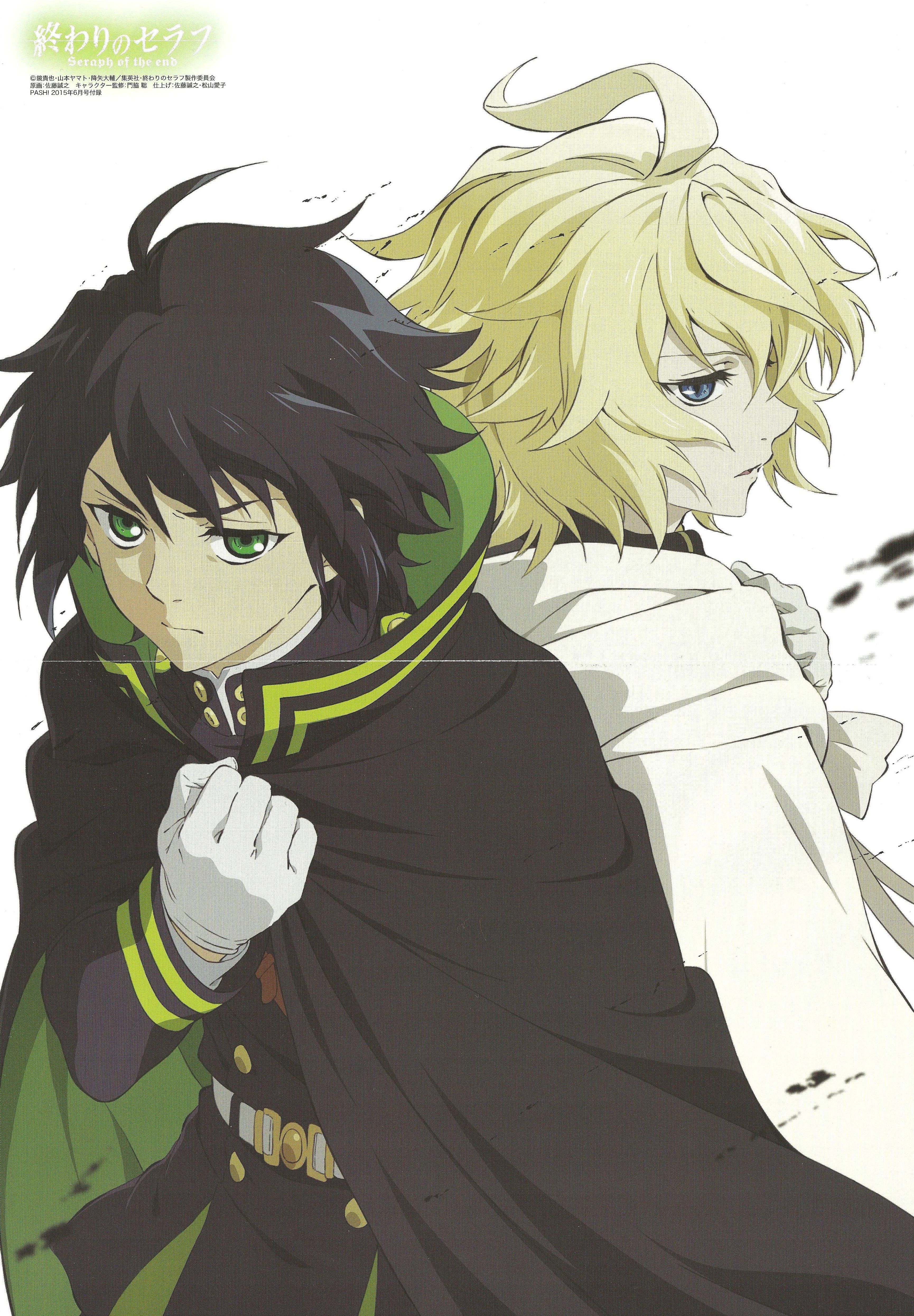 3460x4982 Owari no Seraph (Seraph Of The End) Mobile Wallpaper by WIT STUDIO Anime Image Board